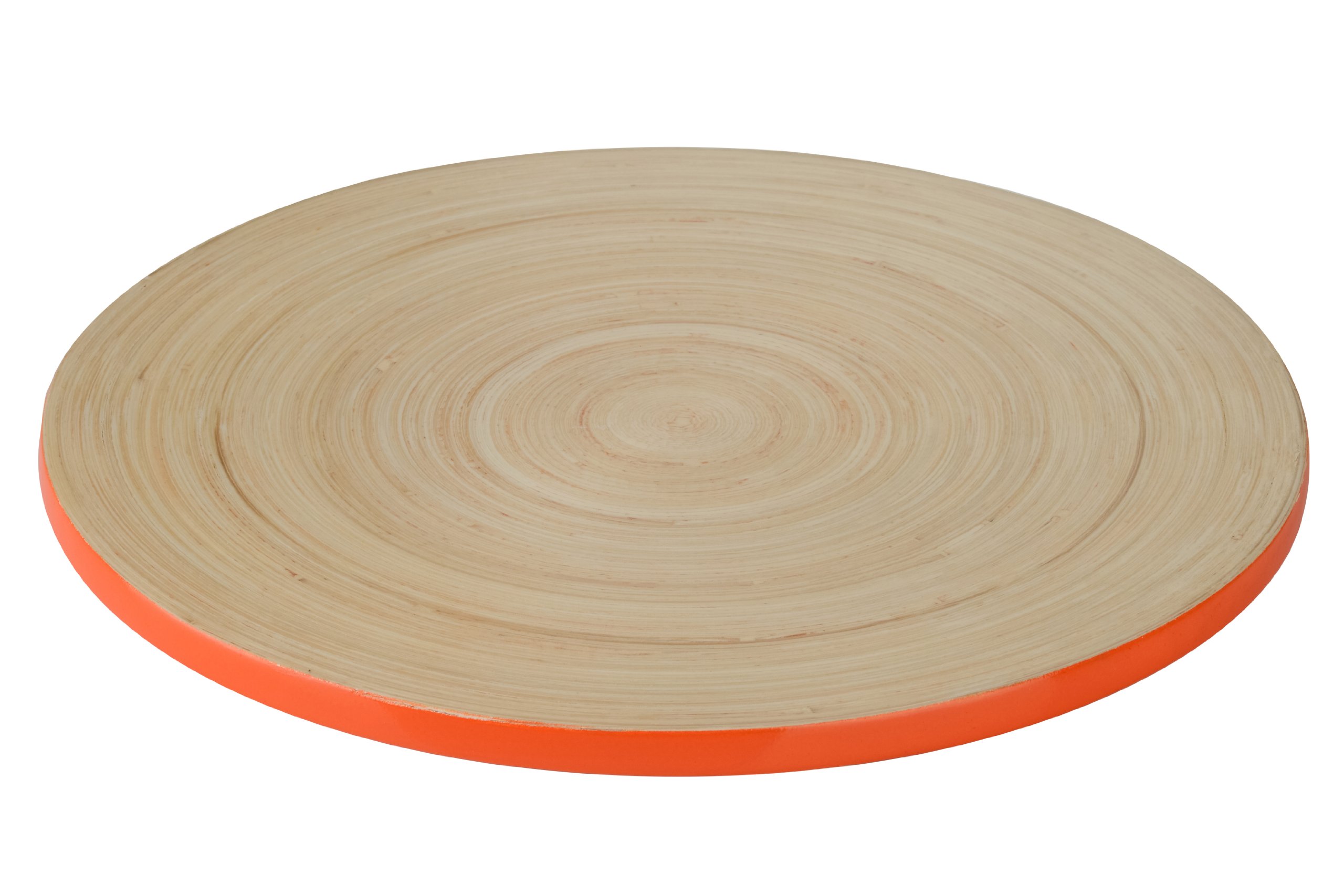 Premier Orange Housewares Kyoto Spun Bamboo Placemat - 1 X 25 X 25 Cm,