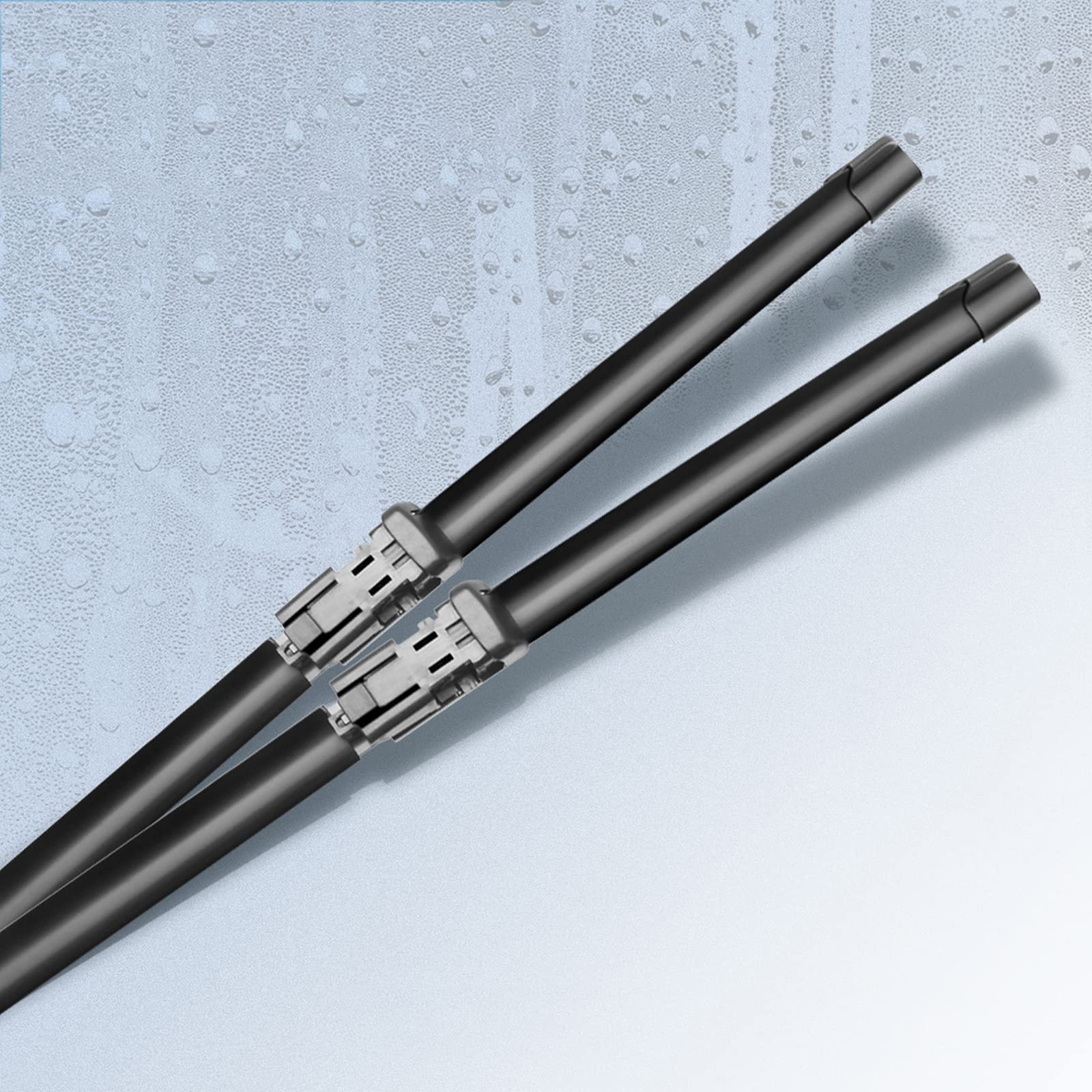 AutOcean Wiper Blades for Peugeot RCZ Fit Push Button Arms 2009-2016