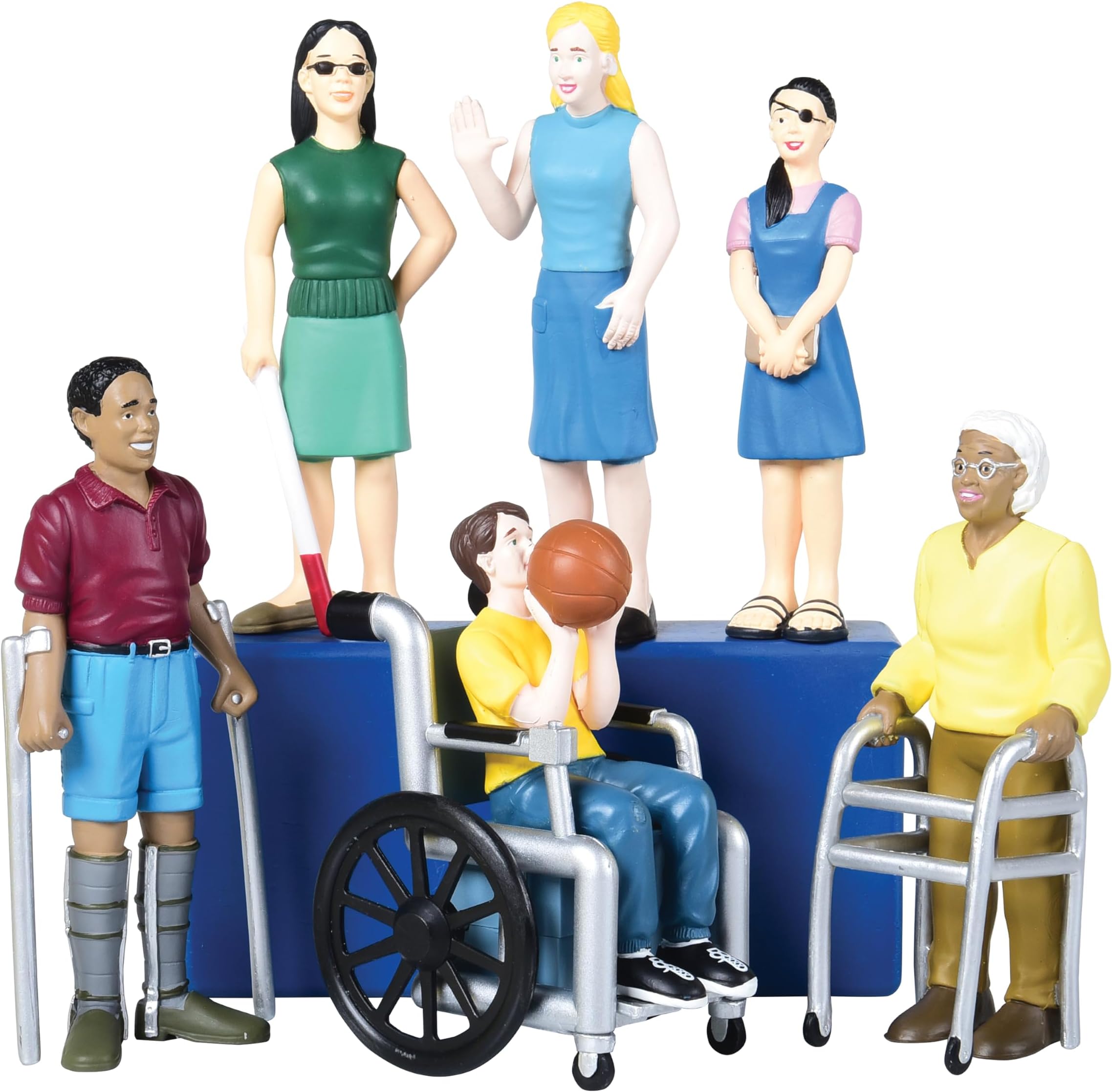 Constructive Playthings Pretend & Play - Friends with Diverse Abilities Set