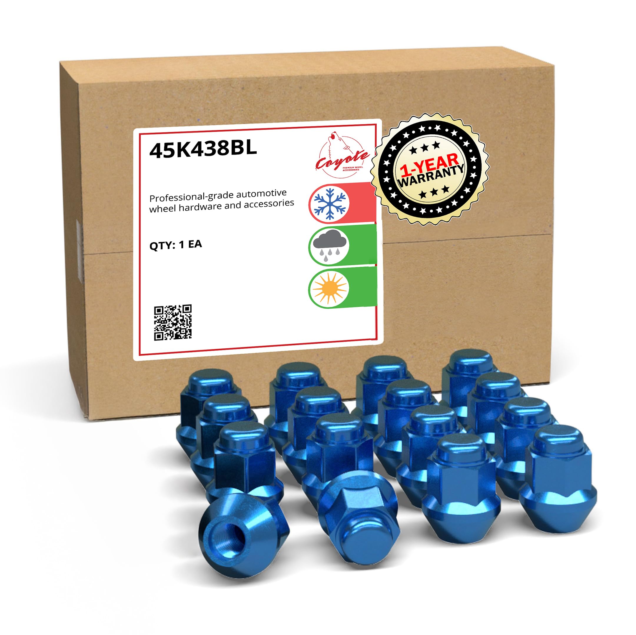 Amazon.com: Wheel Accessories Parts 16 Pcs M10x1.25 Lug Nuts 10x1