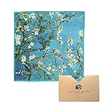 Large [4 Pack] Classic Art (Gogh Almond Blossoms) - Ultra Premium Quality Microfiber Cleaning Cloths (Best for Camera Lens, Glasses, Screens, and All Lens.), Microfiber Cloth