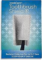 Intellident Toothbrush Shields: 10-Pack Disposable Breathable Head Covers for Travel, Home & Office Hygiene Protection