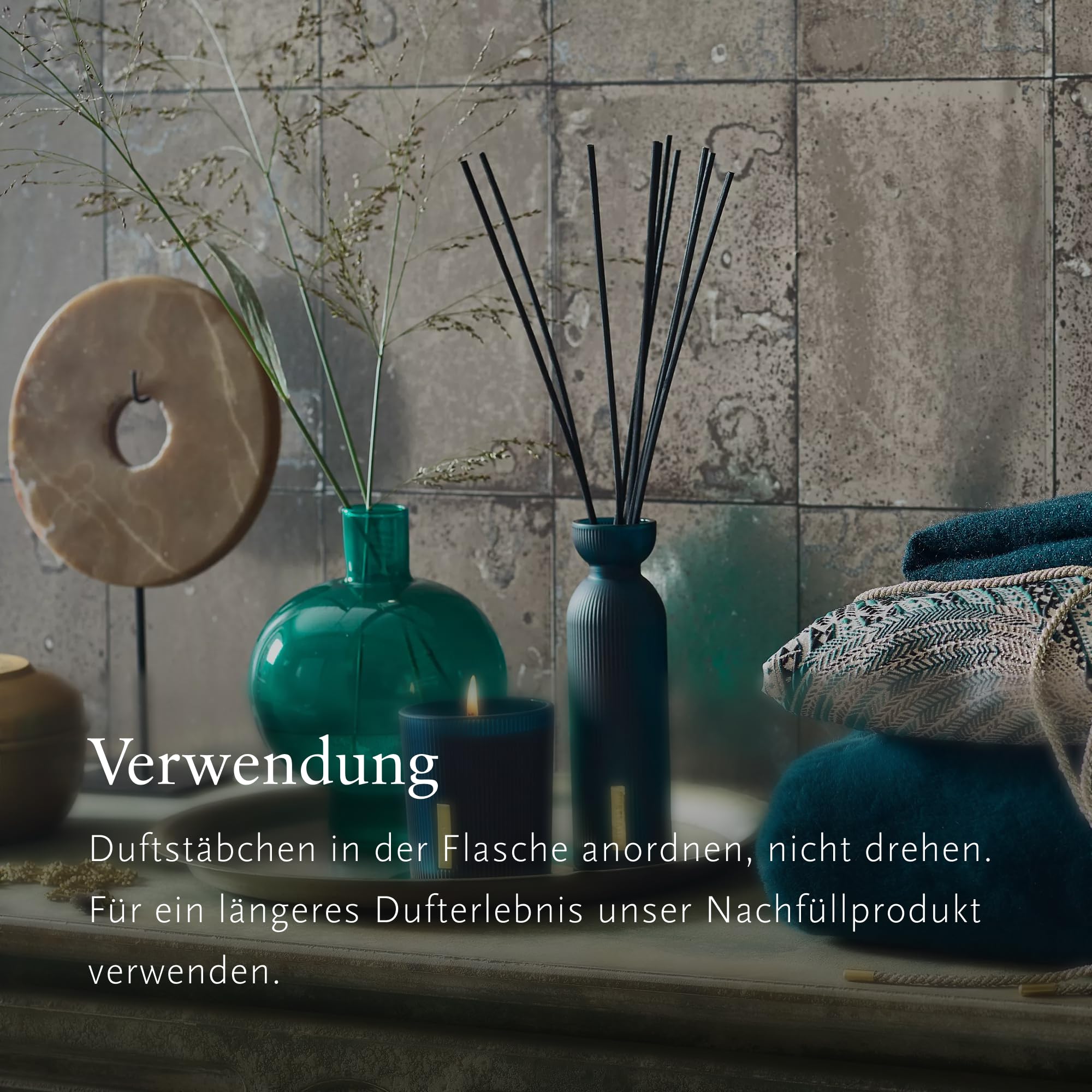 RITUALS The Ritual of Hammam – Duftstäbchen mit Duft nach Eukalyptus und Rosmarin– 250 ml