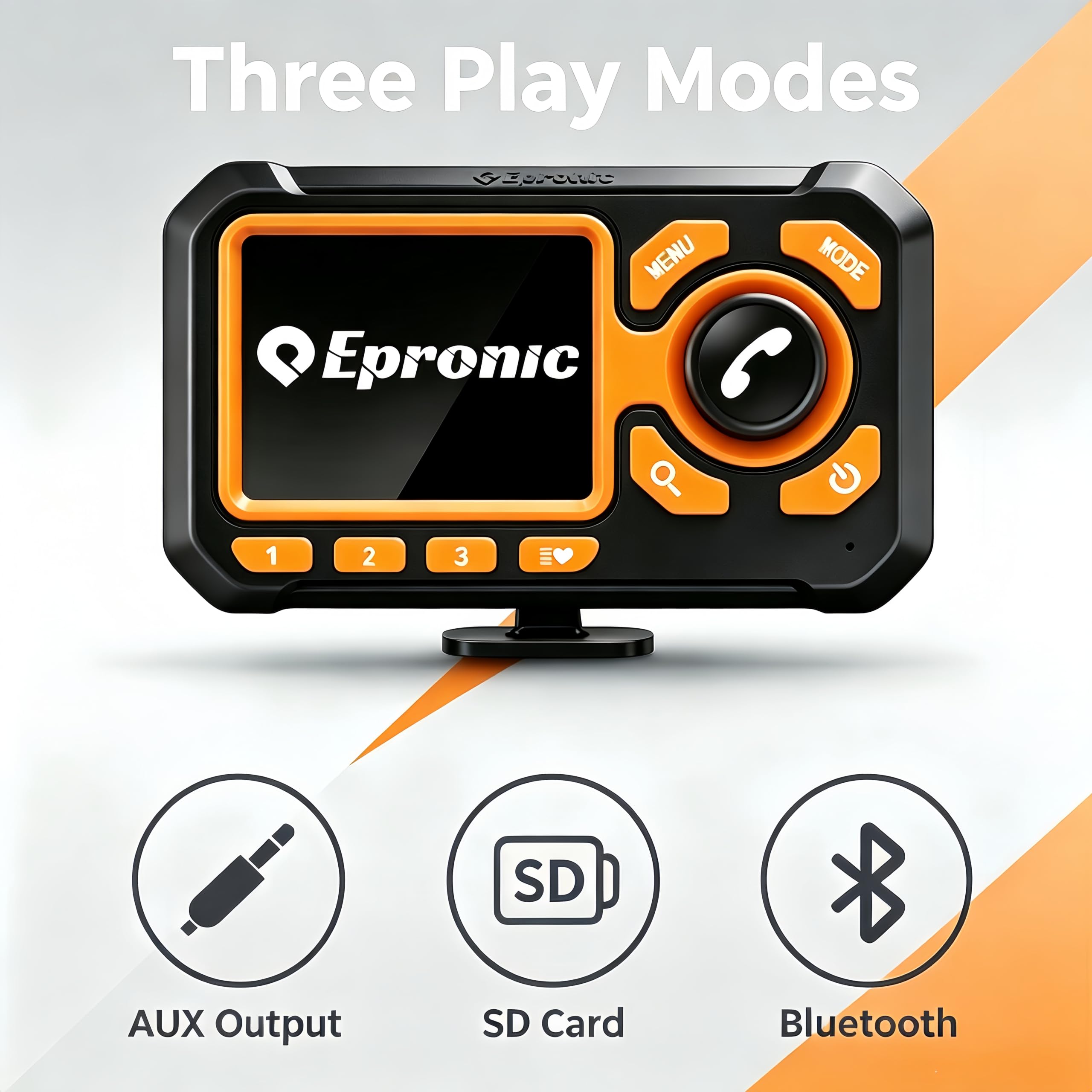 Plug&Play Adaptador de Radio Dab para Coche de Receptor Dab+ con Pantalla LCD de 2,4'', Manos Libres Bluetooth, Transmisor FM, Salida AUX y Ranura para Tarjeta TF Adaptador Dab para Coche