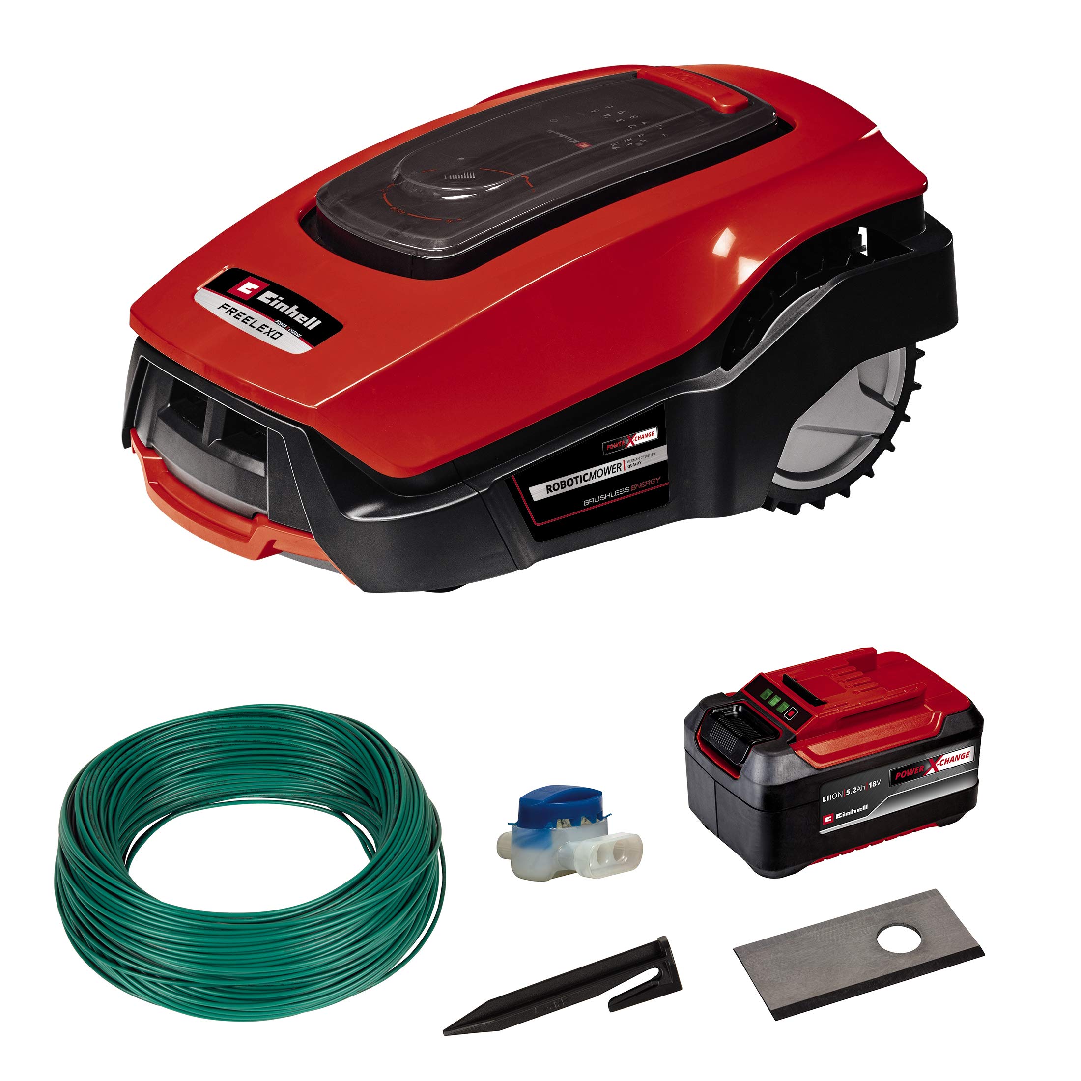 Buy Einhell FREELEXO 1200 LCD BT Power XChange 18V Robot Mower Multi