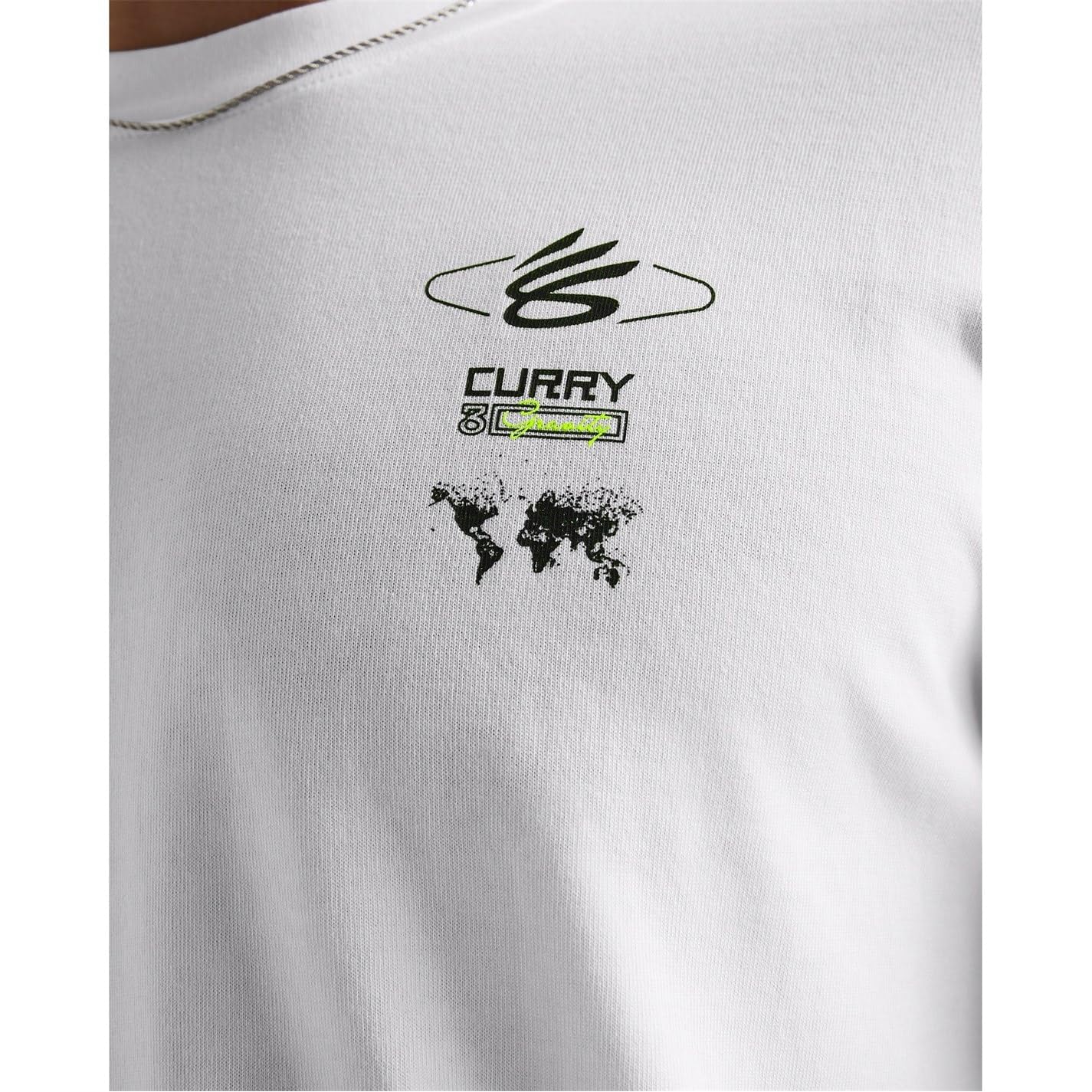 Under Armour Curry Verbiage - Camiseta de manga larga para hombre