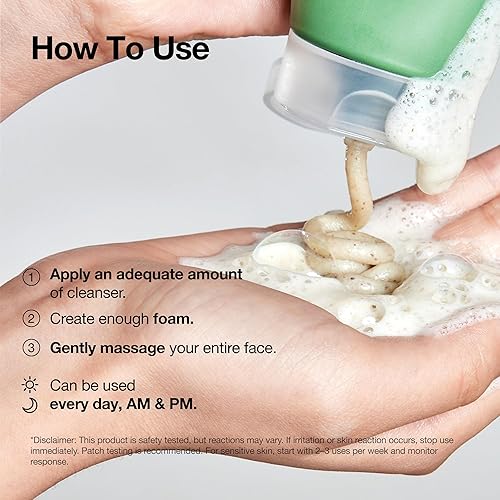 Miniatura 7 de ANUA Heartleaf - Espuma limpiadora profunda de poros de quercetinol, limpiador facial, para doble limpieza, BHA, ácido hialurónico, glicerina,