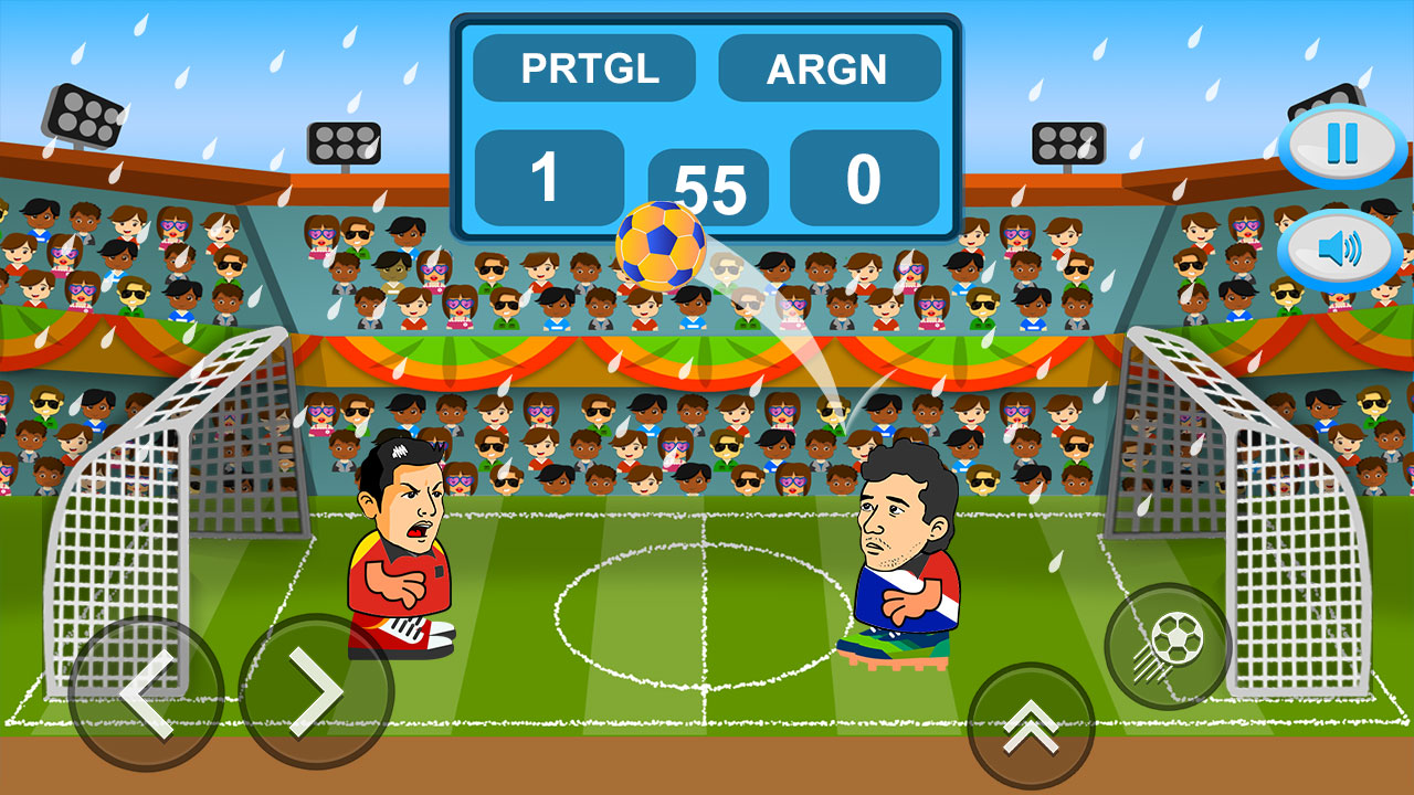ヘッドサッカー パーフェクトフットボールリーグゲーム ミニ