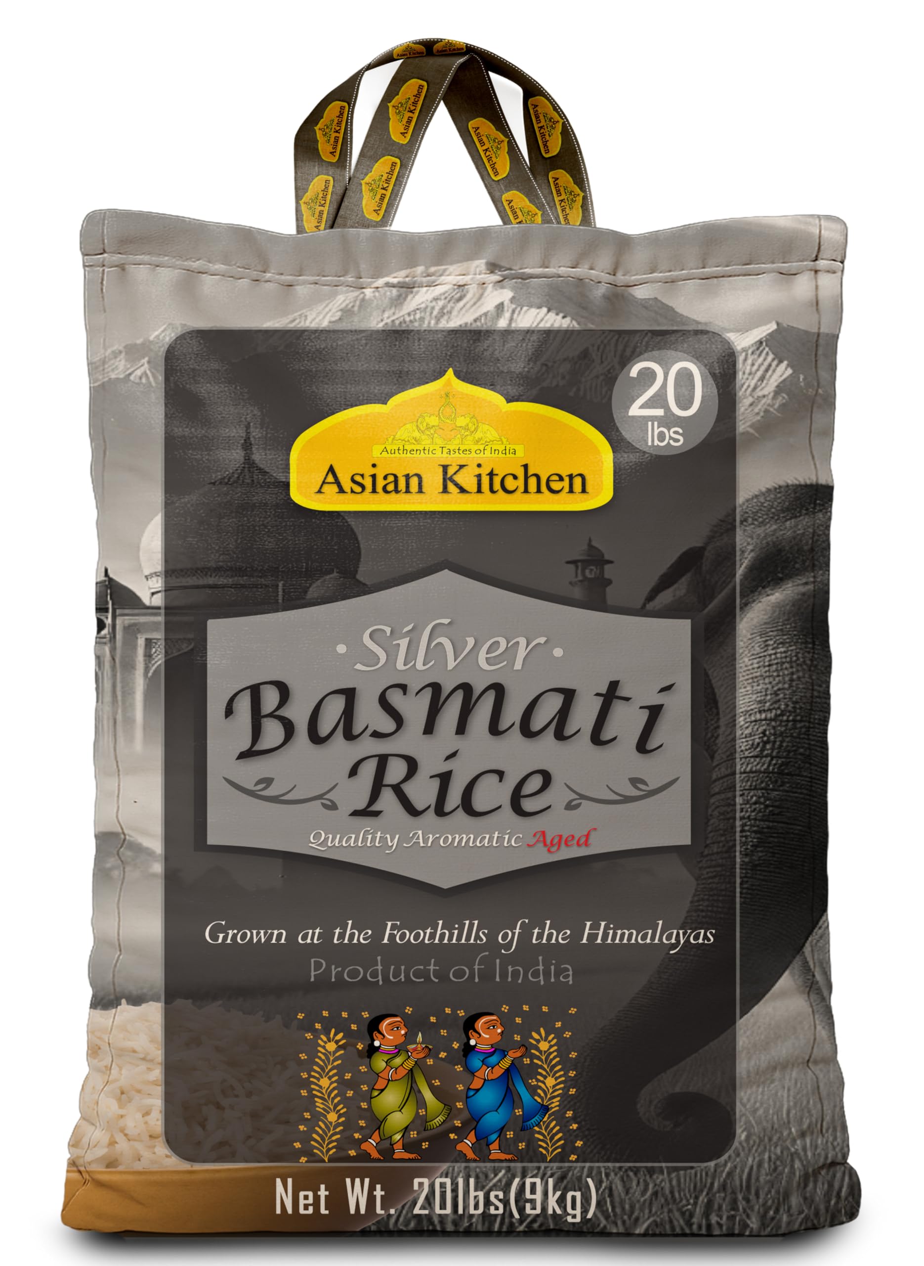 Asian Kitchen Silver White Basmati Rice 20lb