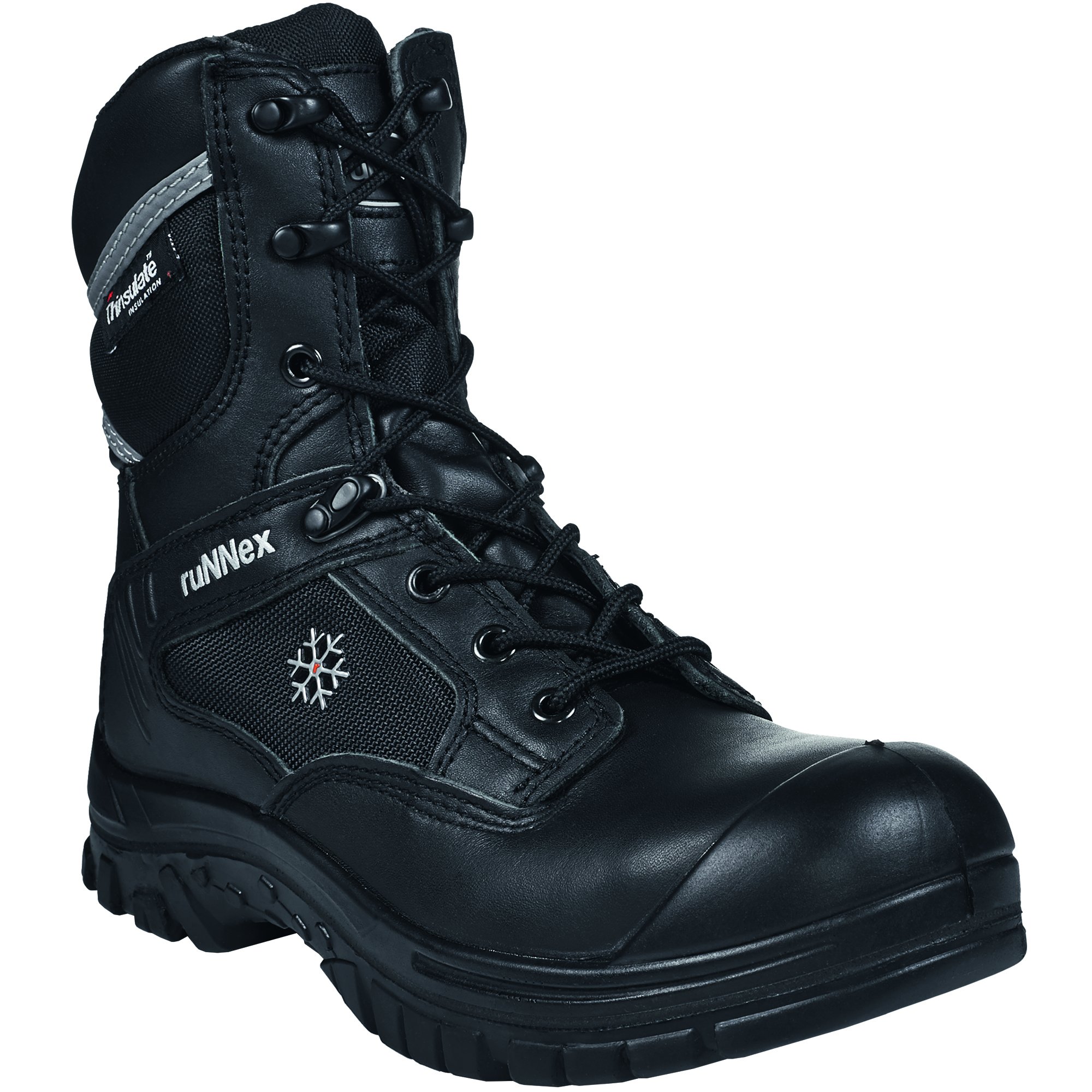 ruNNex Winter Sicherheitsstiefel S3 WinterStar mit Thinsulate-Futter Größe 43, schwarz, 5330
