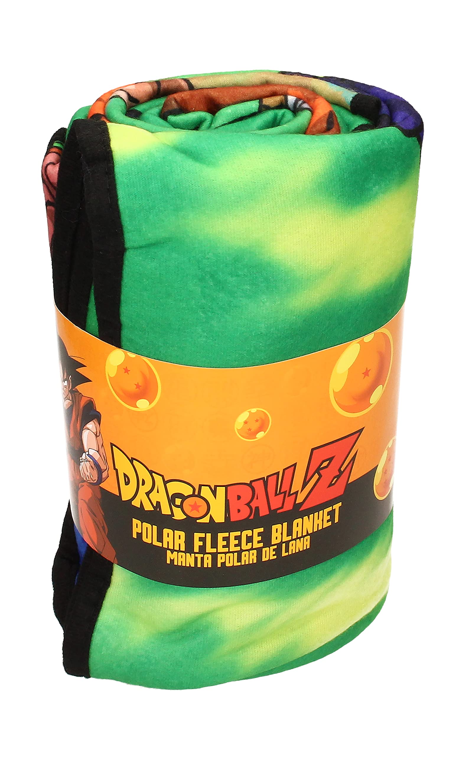 SD TOYS - Coperta in Pile Verde Dragon Ball Z, 100 x 150 cm