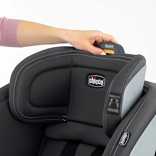 Miniatura 8 de Chicco NextFit - Asiento convertible para automóvil con cremallera color carbón Negro, Carbon, Cove, grafito/delicia de la naturaleza, Nebulosa,
