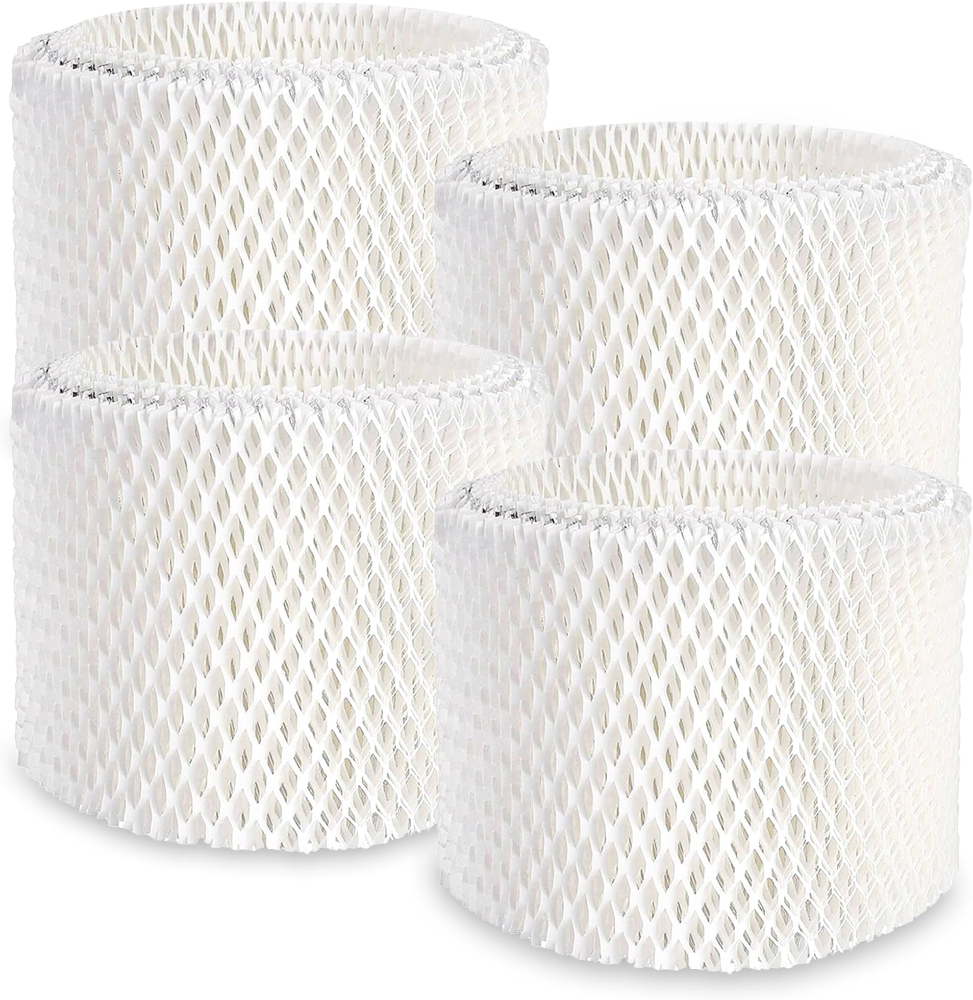Cenipar 4 Pack WF2 Humidifier Filters Replacement for Kaz for Vicks Humidifier Filters V3100, V3500, V3700, ​V3900 Sunbeam SCM1118 SCM1119 SCM1120 Series Relion WA-8D Enviracaire ECM-500