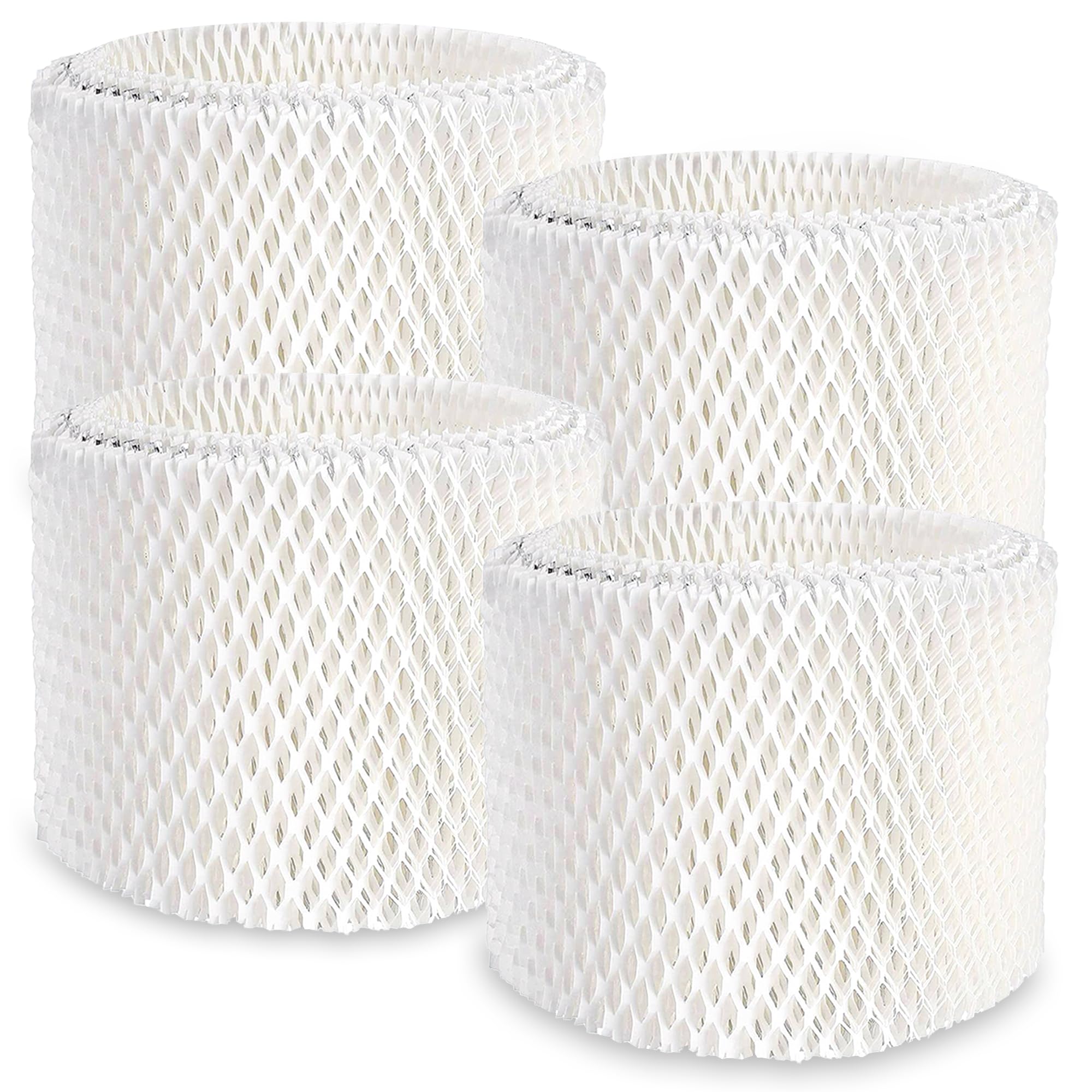 Cenipar 4 Pack WF2 Humidifier Filters Replacement for Kaz for Vicks Humidifier Filters V3100, V3500, V3700, ​V3900 Sunbeam SCM1118 SCM1119 SCM1120 Series Relion WA-8D Enviracaire ECM-500