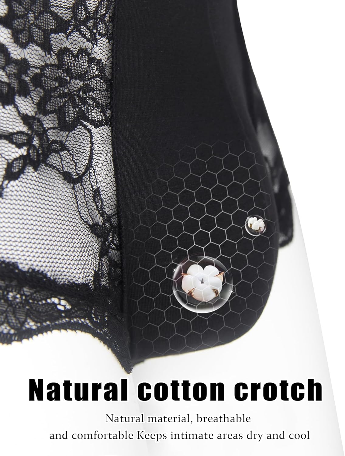 ohyeahlady Mens Lace Boxer Briefs - Soft Low Rise Bulge Pouch Trunks Underwear Sexy Panties Lingerie for Men - Image 7