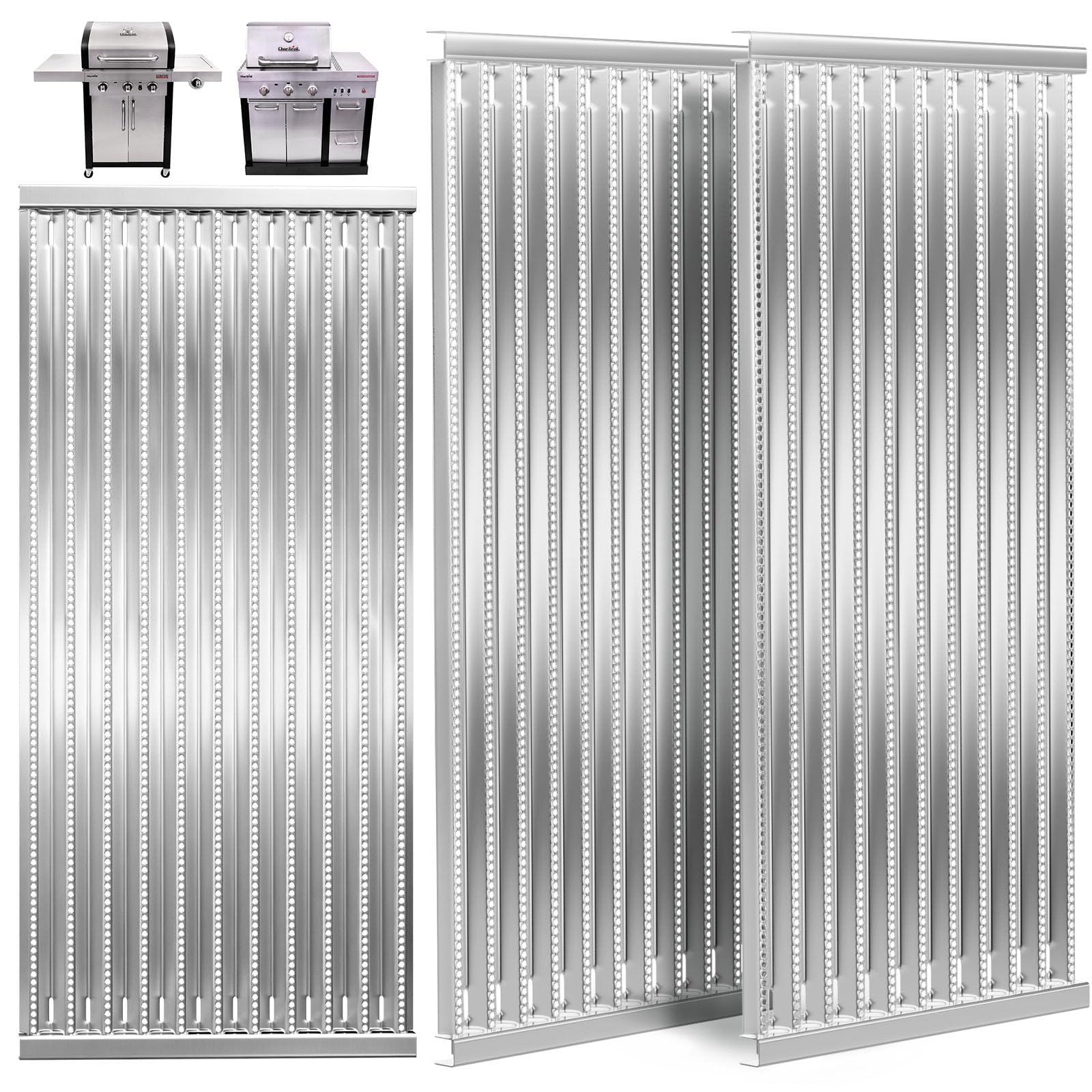 G466-2400-W1 17'' Emitter Plates for Charbroil Infrared 466242615 466242515 — image 1