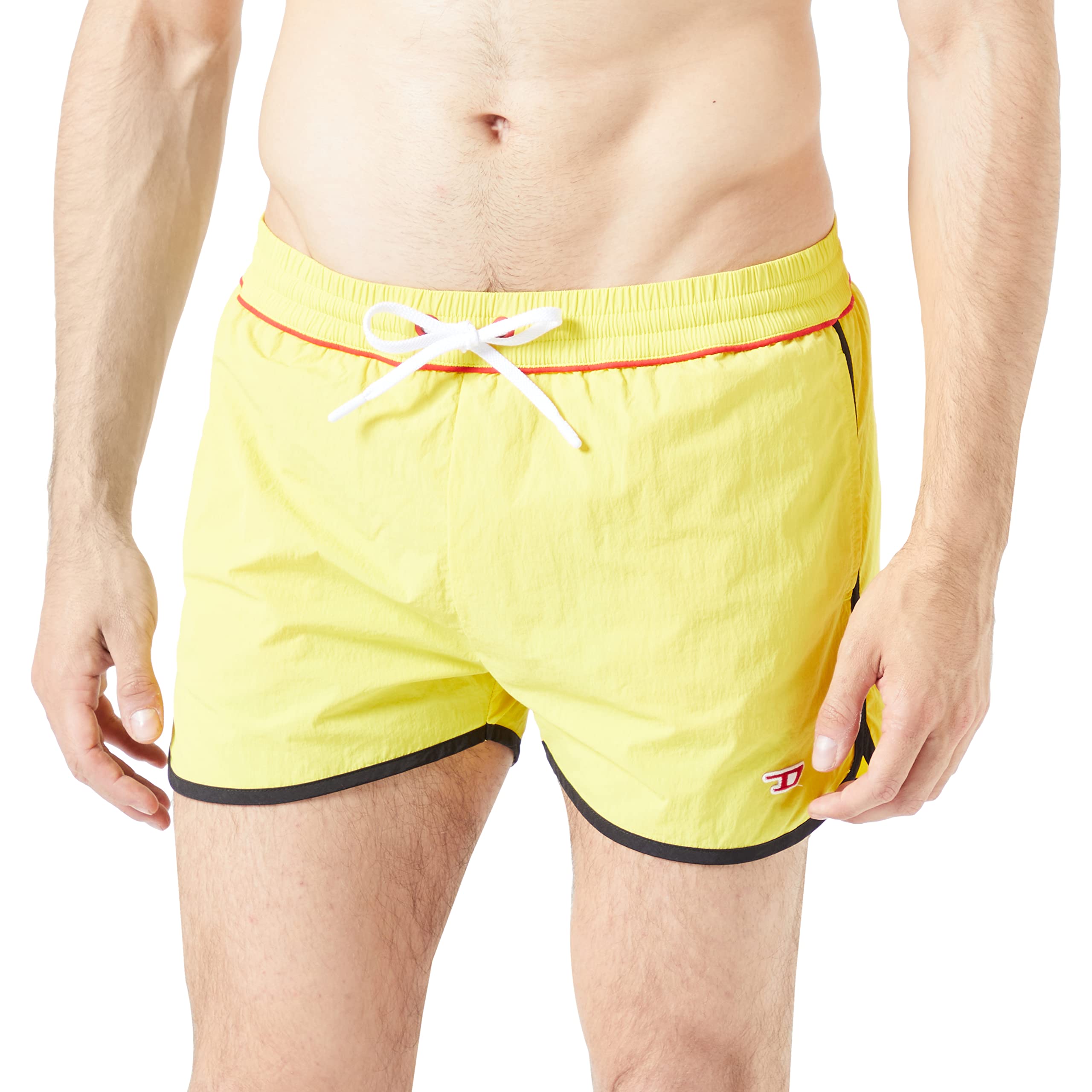 Costume Da Bagno Uomo Diesel Boxer In Nylon, Asciugatura Rapida