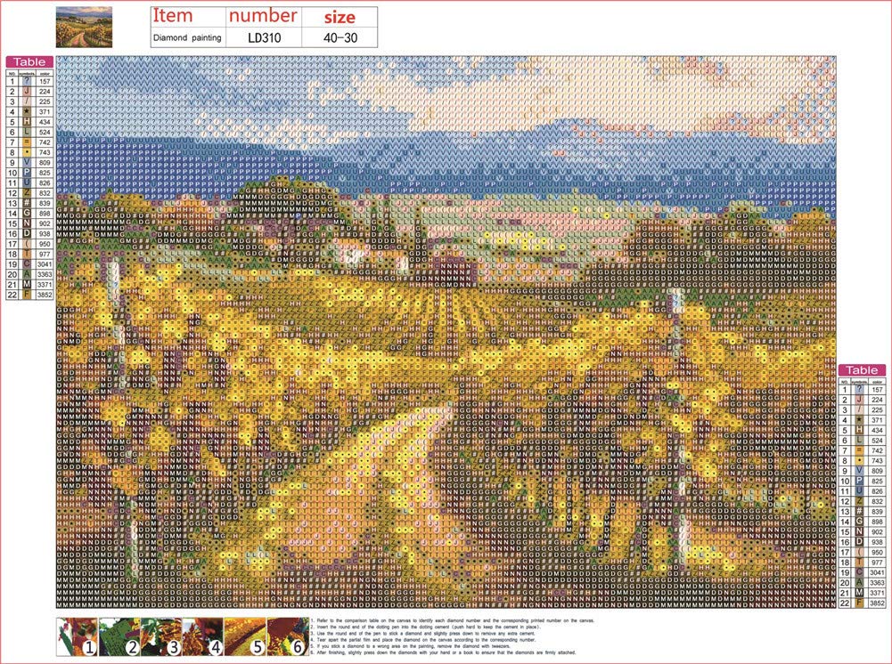 Kit De Peinture Diamant 5D Pour Adultes Et Enfants, Awesocrafts