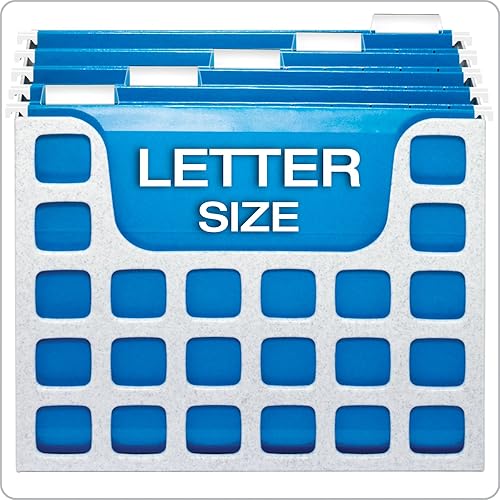 Miniatura 6 de Pendaflex 23054 Archivo de escritorio con carpetas colgantes, carta, plástico, 12 14 x 6 x 9 12, granito (paquete de 2)