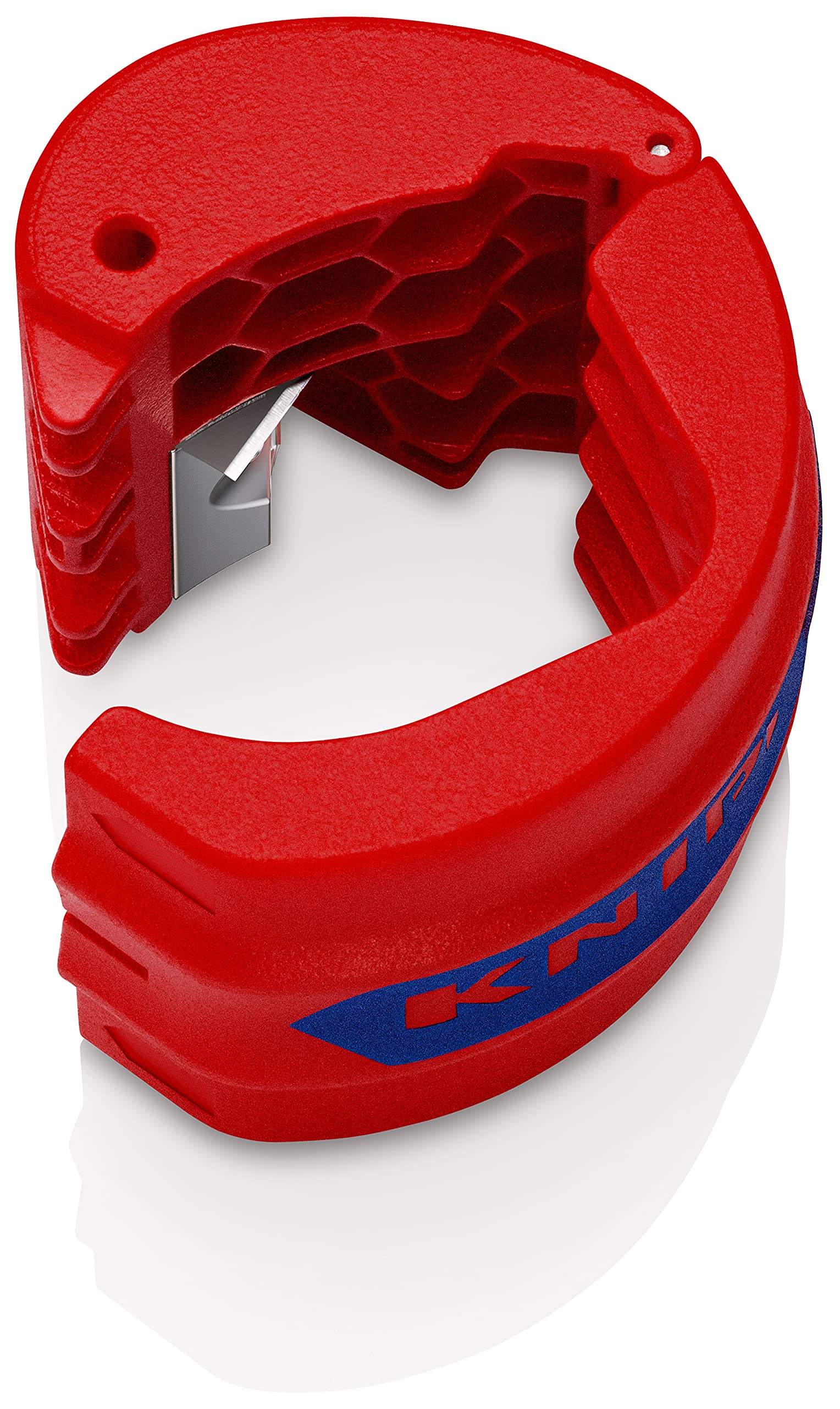 KNIPEX ErgoStrip Outil universel à dégainer (135 mm) 16 95 01 SB & BiX Coupe-tube pour les tubes en plastique et les manchons d’étanchéité Ø20-Ø50 mm, 90 22 10 BK