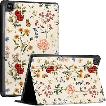CoBak Case for Samsung Galaxy Tab A11+ Plus 11 2025, Multi-Viewing Angles, All New PU Leather Folio Stand Cover with Auto Sleep Wake Feature for Samsung Galaxy Tab A11+ Tablet 11-inch, Floralia