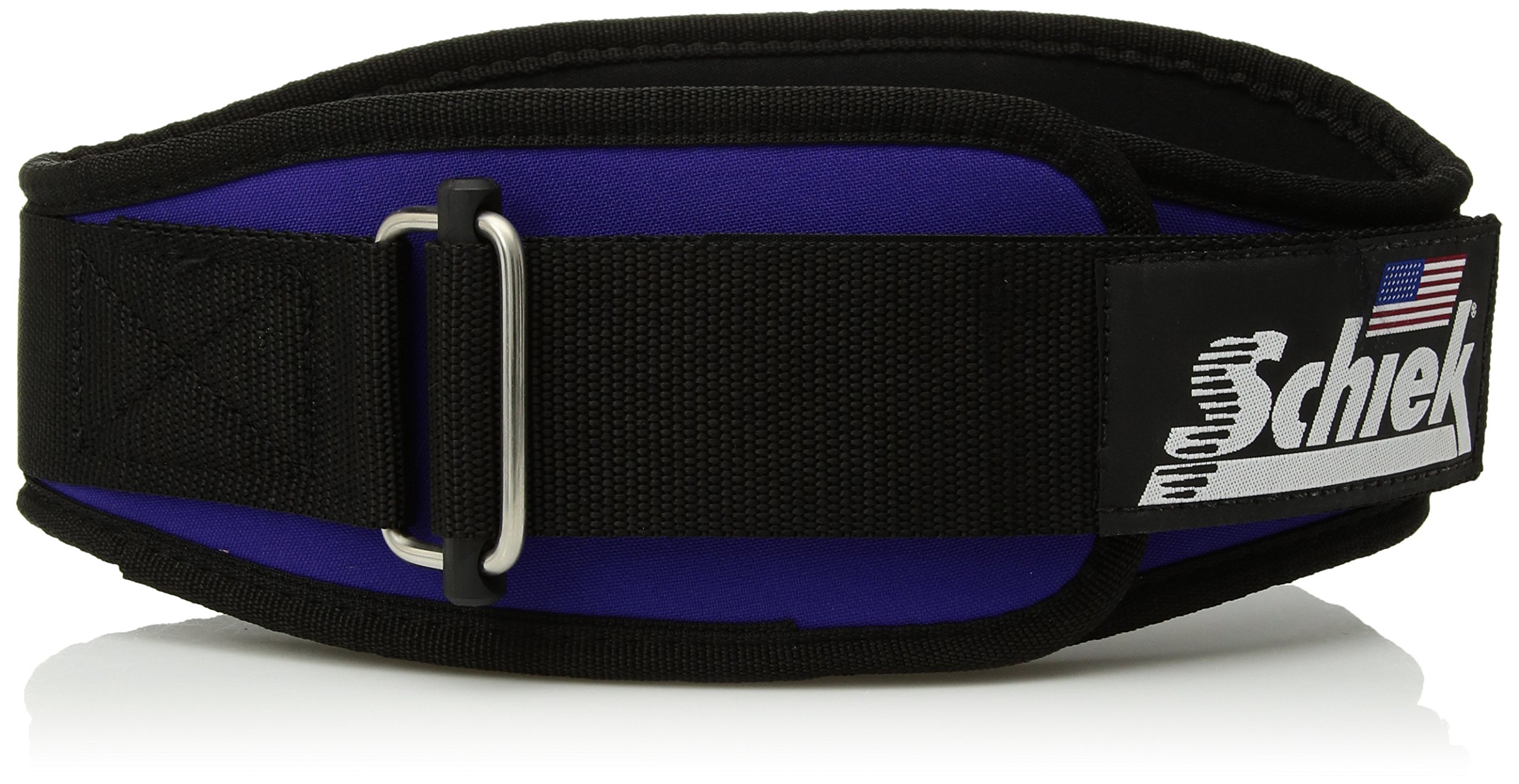 Schiek Nylon Lifting Belt – 4 3/4 Inch, purple