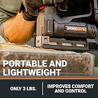 Vista 4 de Worx Nitro WX843L 20V Power Share 38" Grapadora de corona inalámbrica