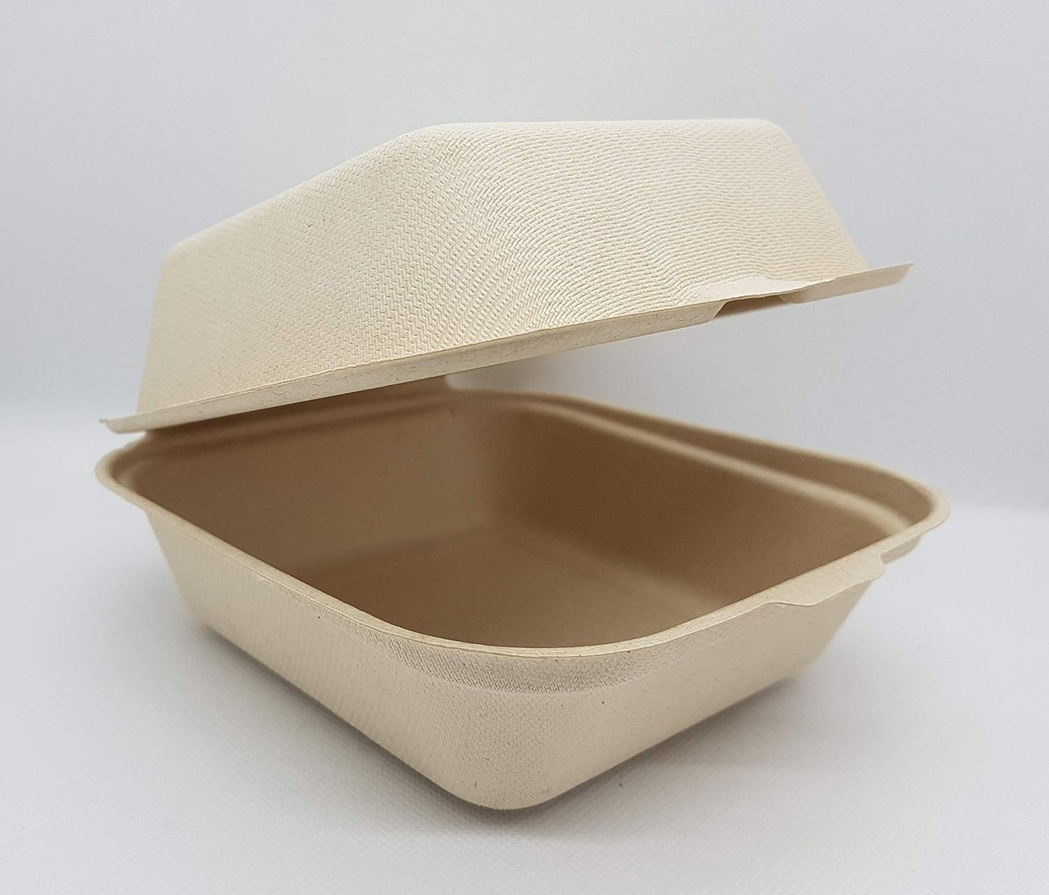 Buy JiVita 50, 6x6 Biodegradable Clamshell Take Out Container, Eco