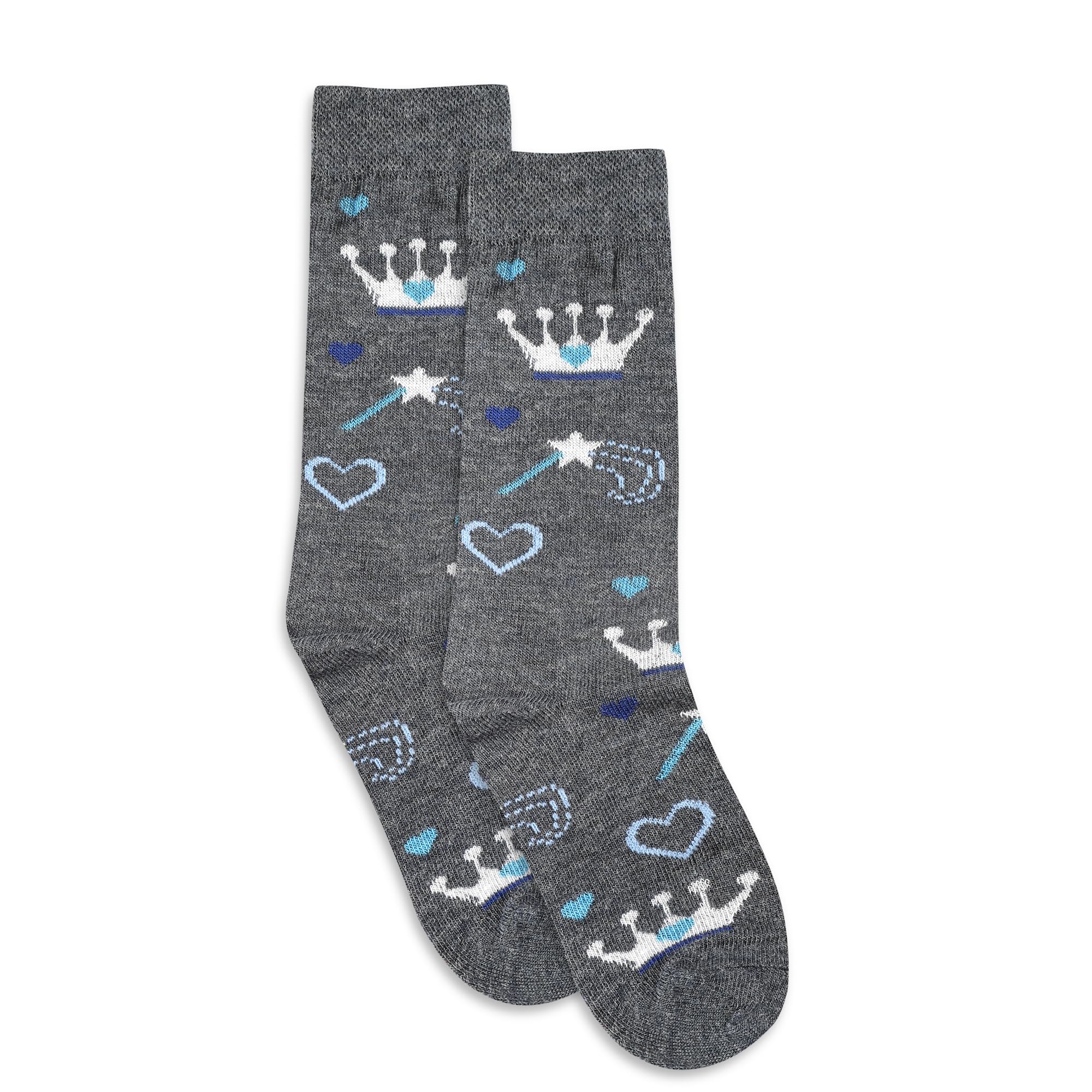 Texlon Kids Calf Length Woolen Spendex Warm Winter Wear Socks for Boys & Girls (Pack of 5 Pairs)(Multicolor)(Size 5 Year to 6 Year) - Image 5 thumbnail