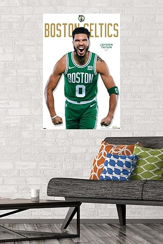 Miniatura 2 de Trends International NBA Boston Celtics - Póster de pared de la serie 23 de Jayson Tatum