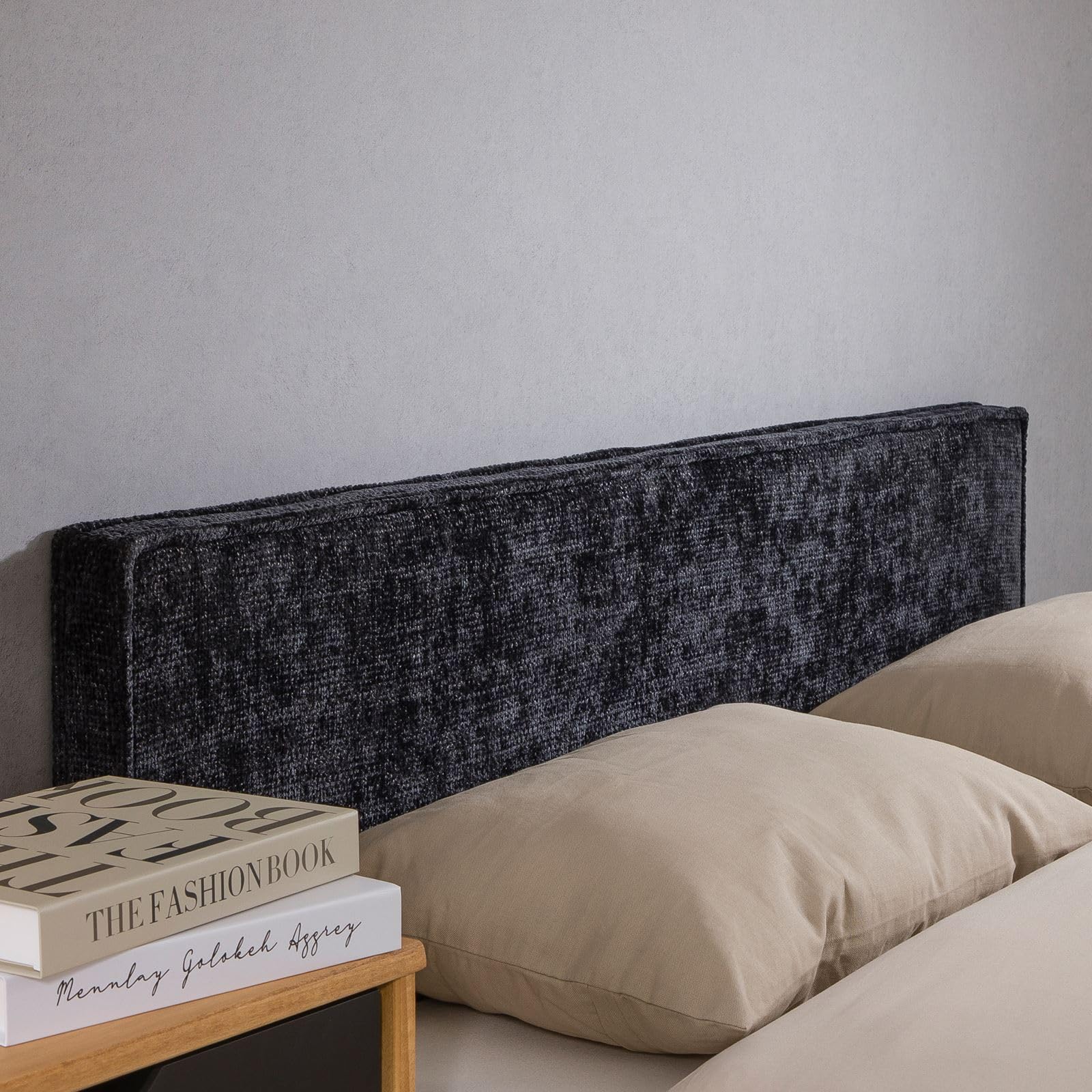 Luo Kopfteil-Bezug Aus Polyester – Dehnbar, Mit Gummizug, Für Doppelbett-Kopfteile 120–220 Cm