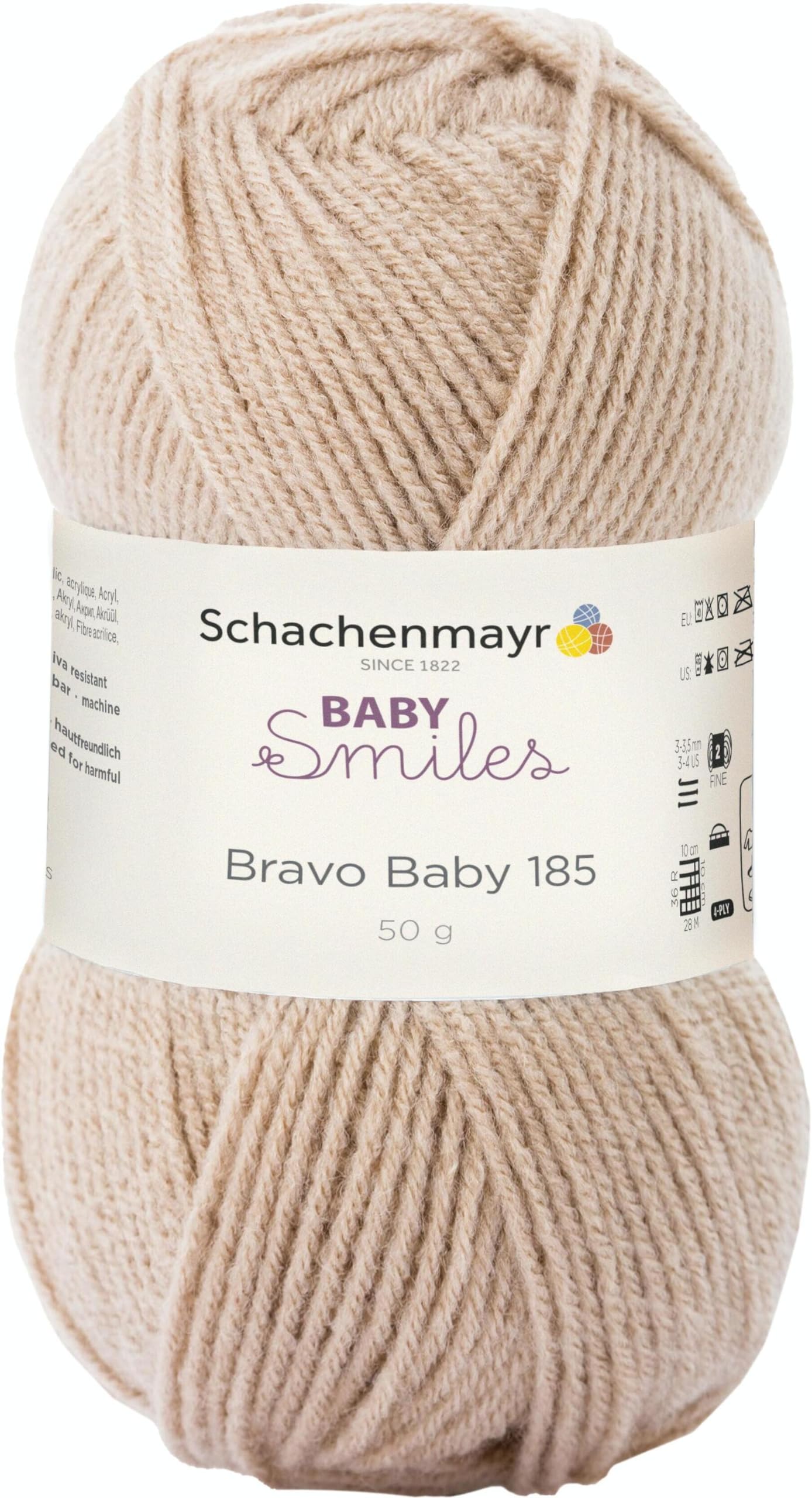 SchachenmayrBravo Baby 185, 50G kamel Handknitting Yarns