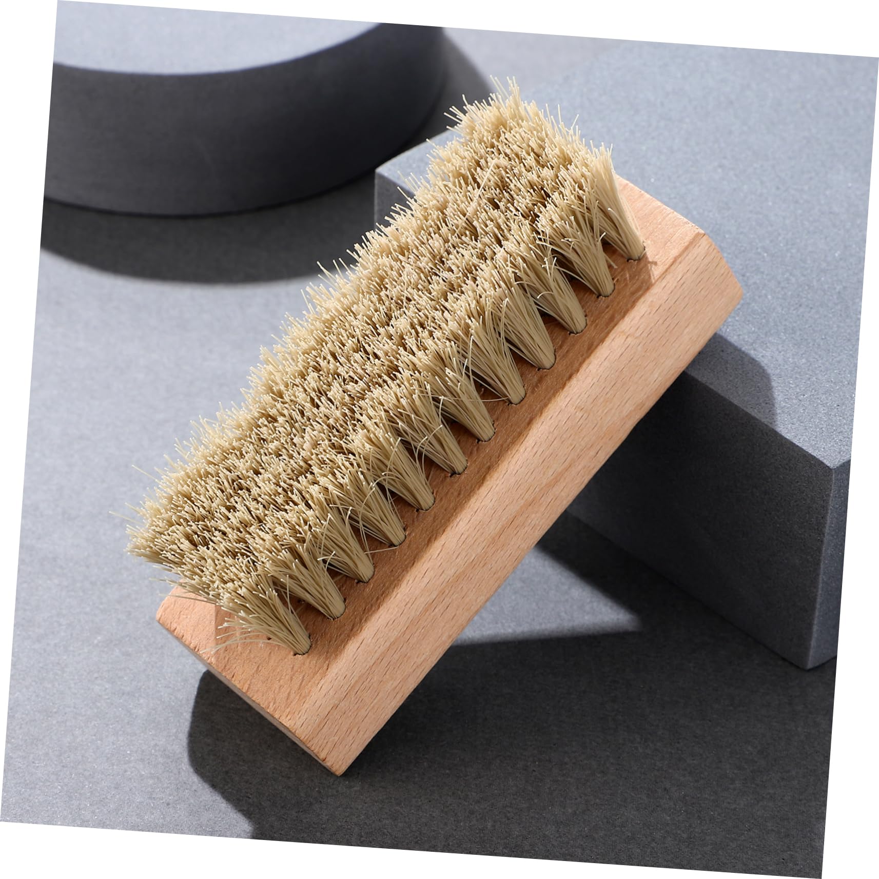 BESPORTBLE 10pezzi Per Scarpe in Legno Spazzole Per Pulizia e Lucidatura Delle Scarpe Adatta Per Casa e Negozio