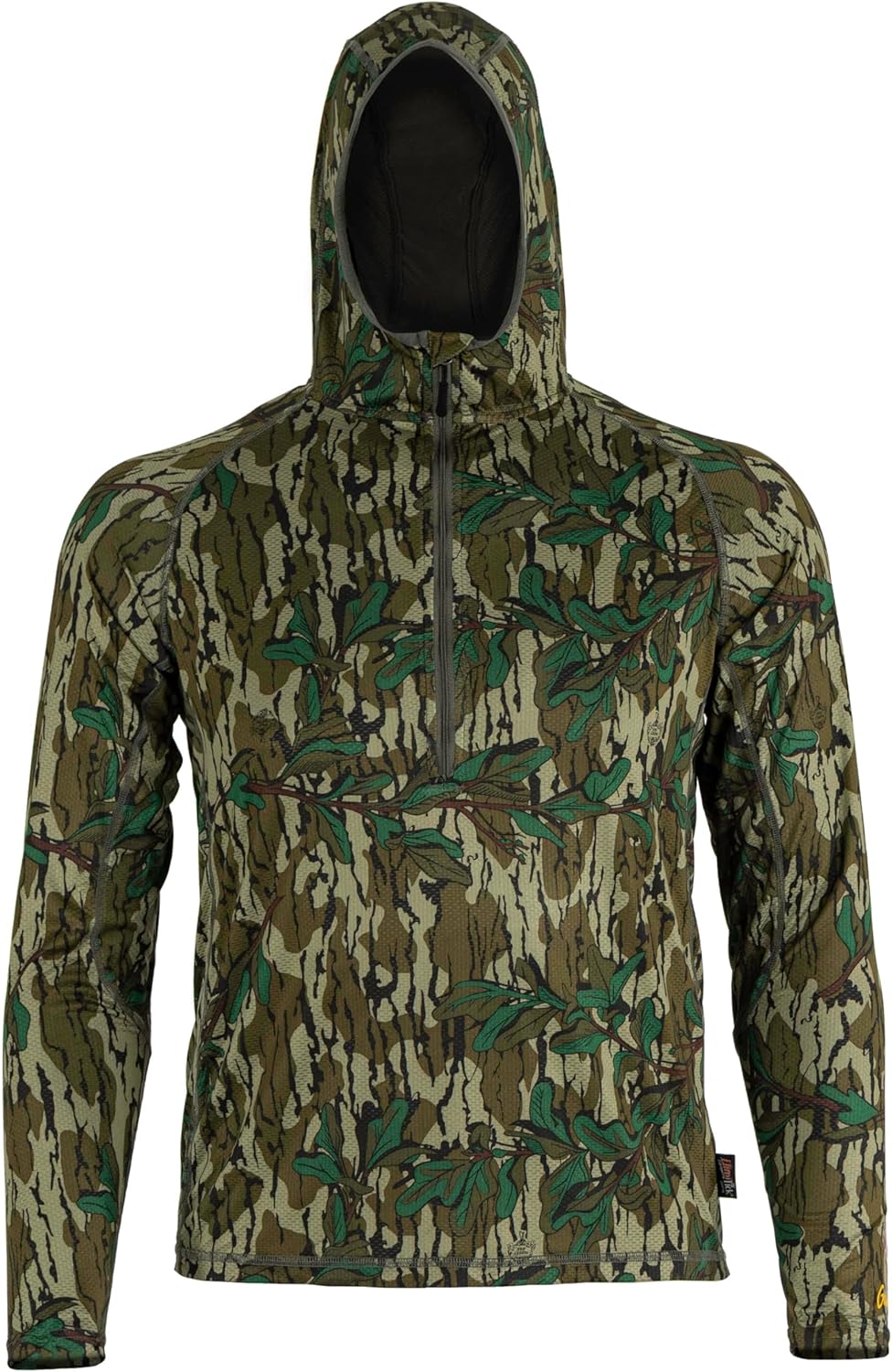 Insect Shield ElimiTick Lightweight AeroFlex Half Zip 4 Way Stretch Long Sleeve Shirt