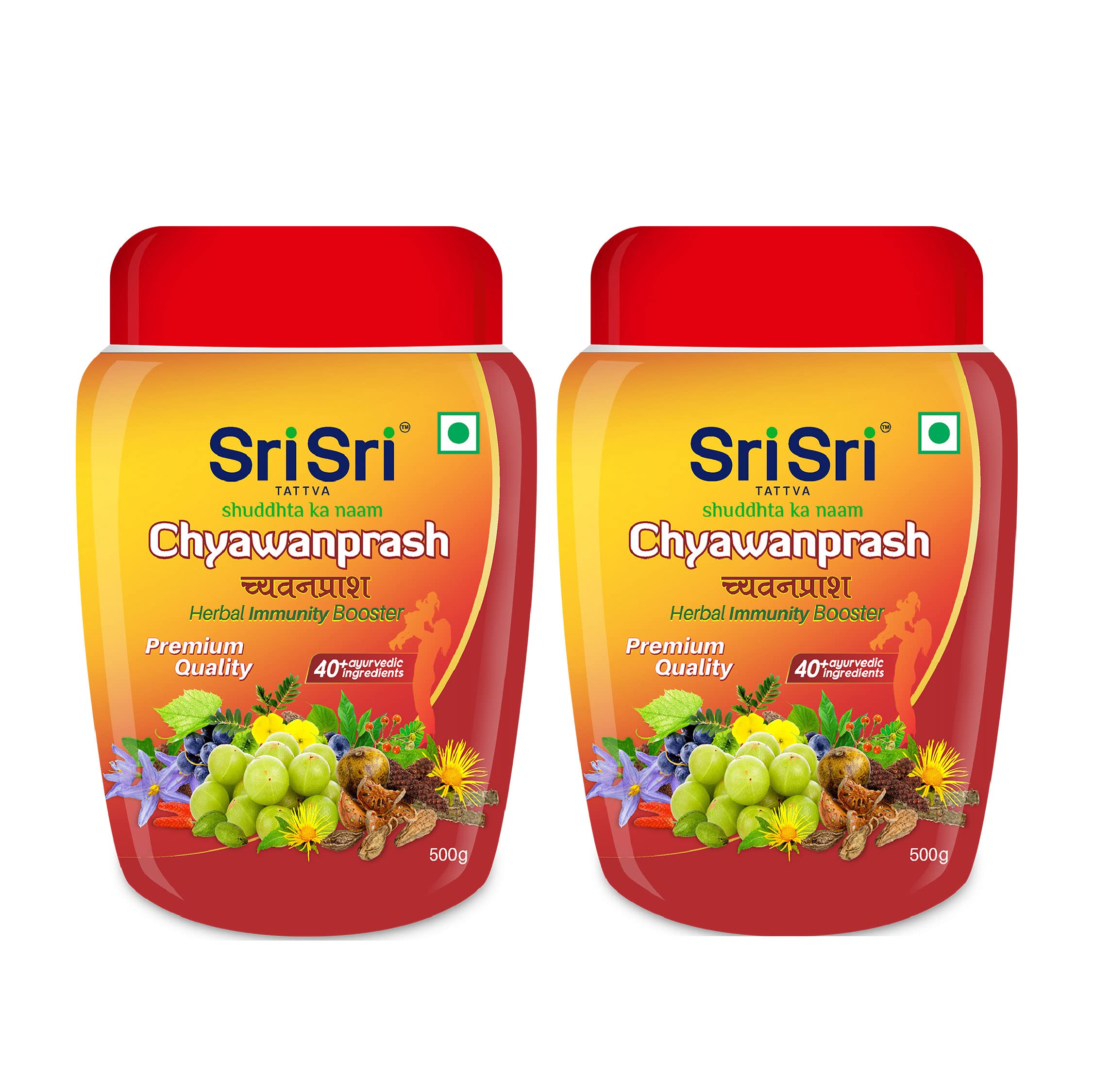 Sri Sri Tattva Chyawanprash - Herbal Immunity Booster with 40+ Ayurvedic Ingredients for Better Strength and Stamina - 500g (Pack of 2) (B07PZT4GRJ) Amazon Price History, Amazon Price Tracker