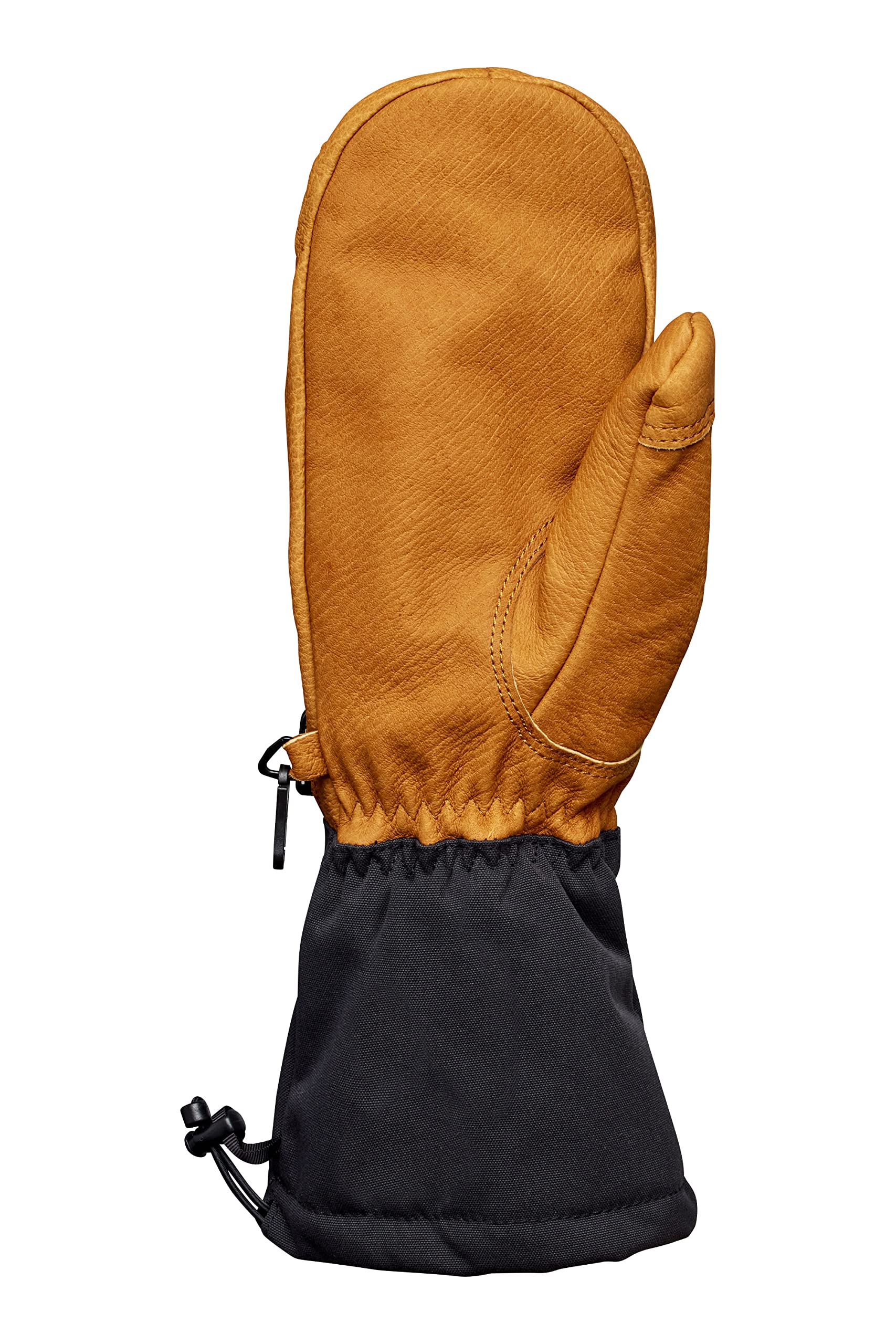 Flylow Super Mitten Synthetic Insulated Waterproof Ski and Snowboard Glove - Natural/Black - Small