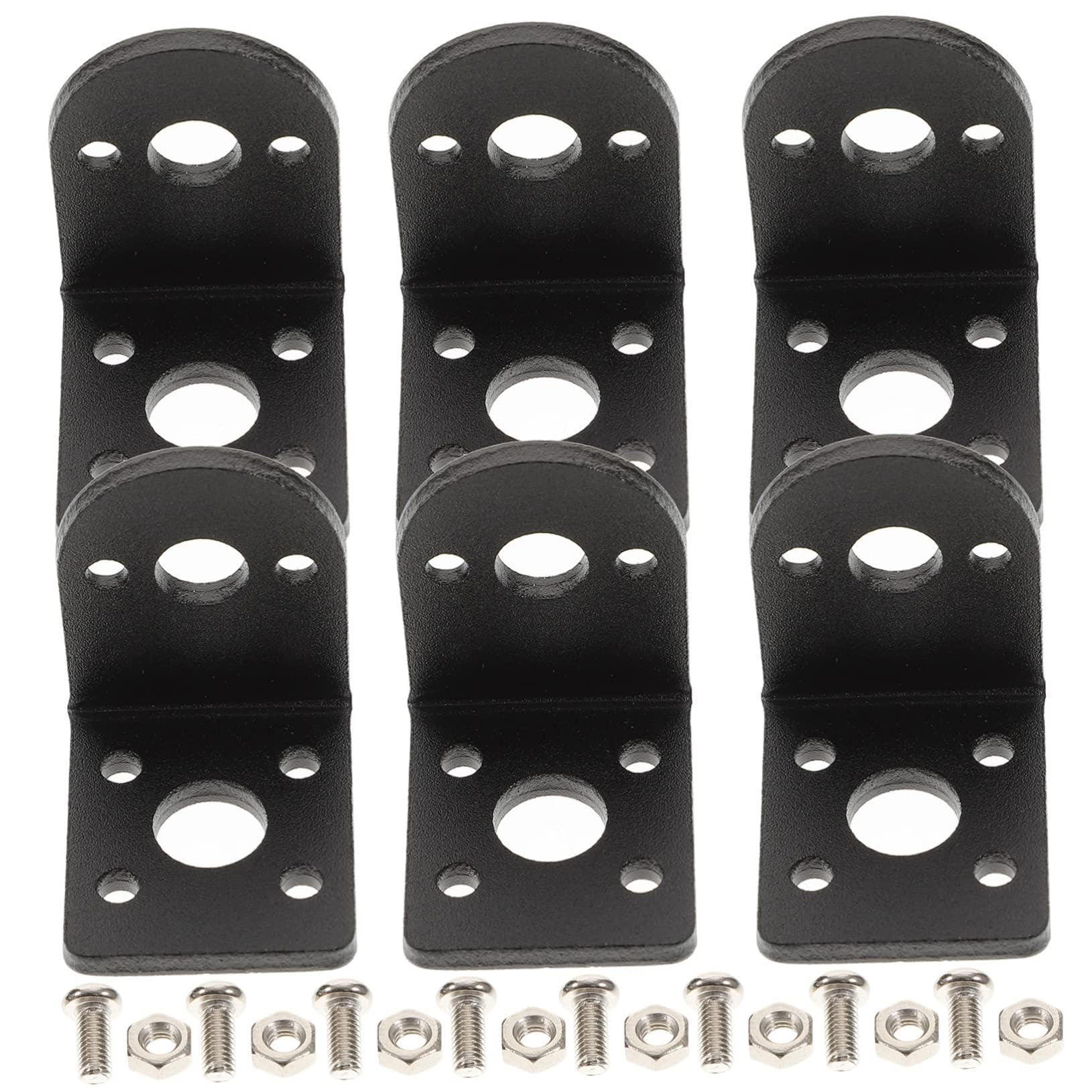 KALLORY Dc Gear Motor Mounting Bracket High Hardness Metal Bracket for Motor Mount for Cameras