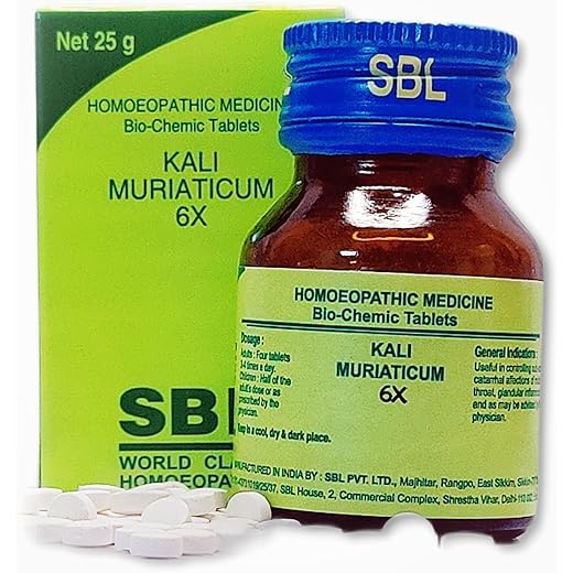 SBL Kali Muriaticum 6x 25g - Pack of 3