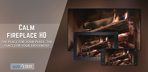 lareira calma grátis HD - aproveite o inverno com a linda chaminé quente nas férias de Natal na sua