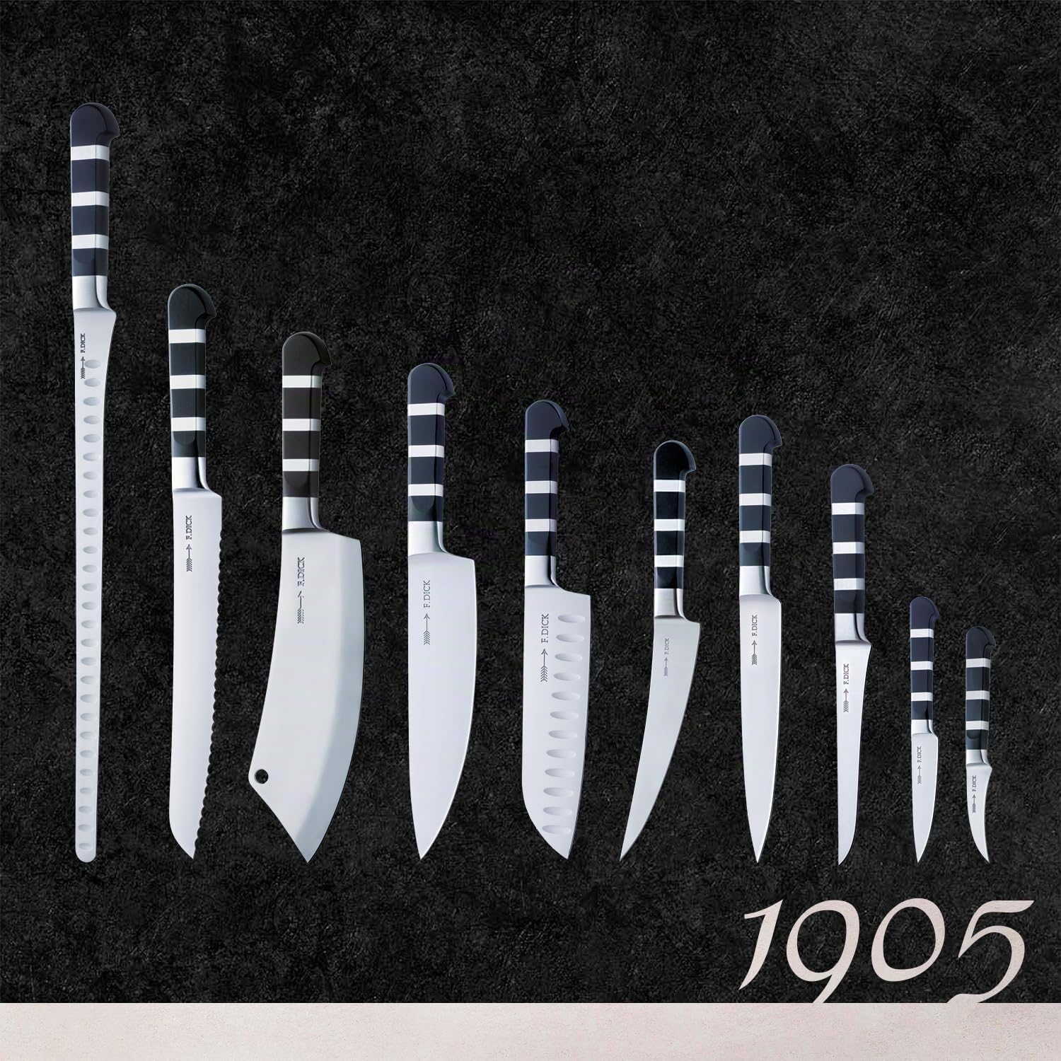 F. Dick Ausbeinmesser, 1905 (Messer mit Klinge 15 cm, X50CrMoV15 Stahl, nichtrostend, 56° HRC) 8194515