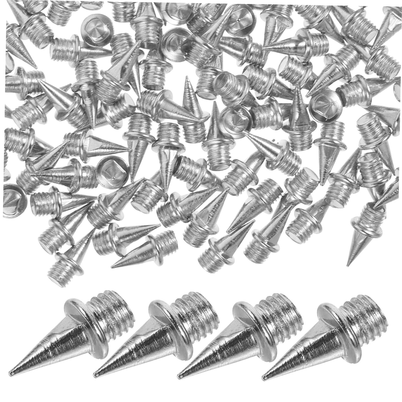 BRIGHTFUFU Track Spikes Shoes Short Spikes 110pcs for Running Golf and Baseball Shoes