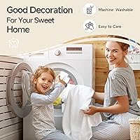 Vista 7 de Simple&Opulence - Manta de muselina 100 % algodón, transpirable ligera de 4 capas, manta suave de algodón para sofá, cama, camping, para todas