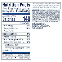 Vista 2 de OREO Minis - Galletas sándwich de chocolate, 12 tazas de aperitivos de 3.5 onzas