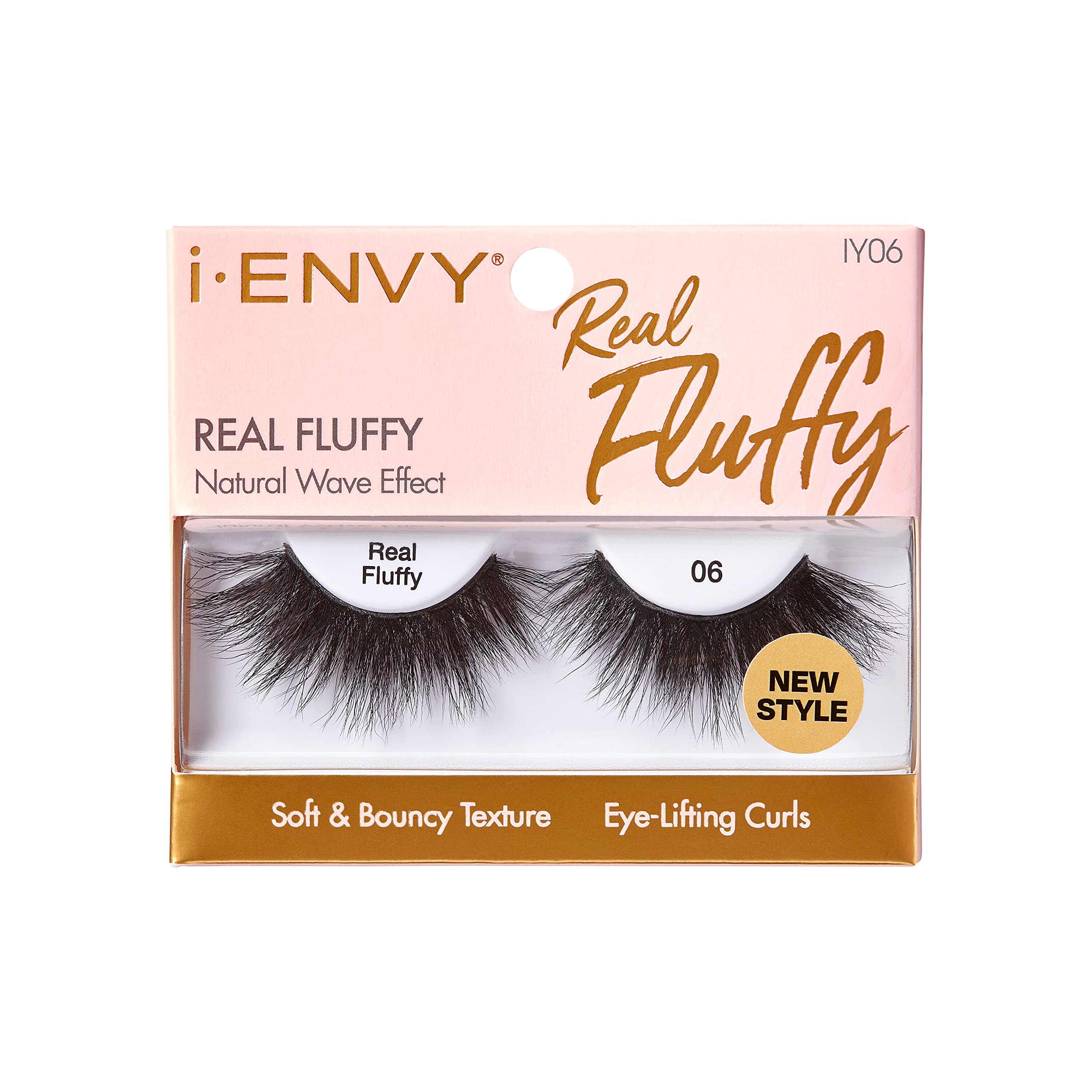 i-ENVY False Lashes Natural Wave Effect Eyelashes Eye Lifting Curls Real Fluffy Fake Lashes (6)