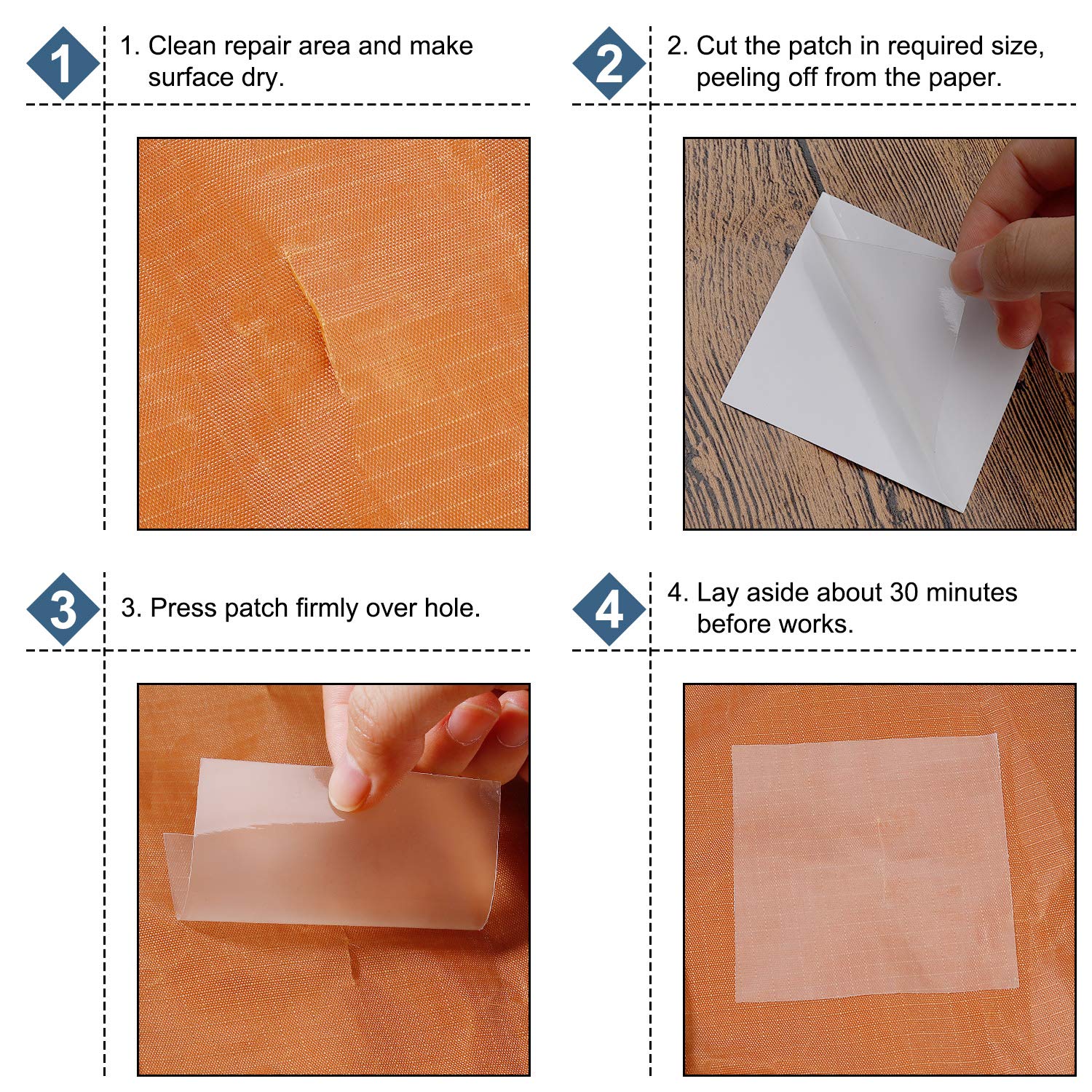 Parche De Reparación De Anillo De Natación, Kit De Parche De