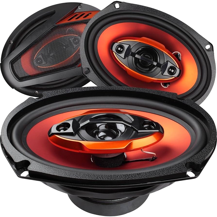 Amazon.com: STX Audio 2400W 6X9-Inch 4-Way Car Audio Coaxial