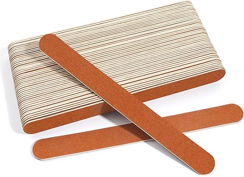 Miniatura 9 de Lima de uñas grandes para uñas, limas de uñas de grano 180 para uñas naturales, paquete de lima de uñas finas Emory herramienta de manicura para uso