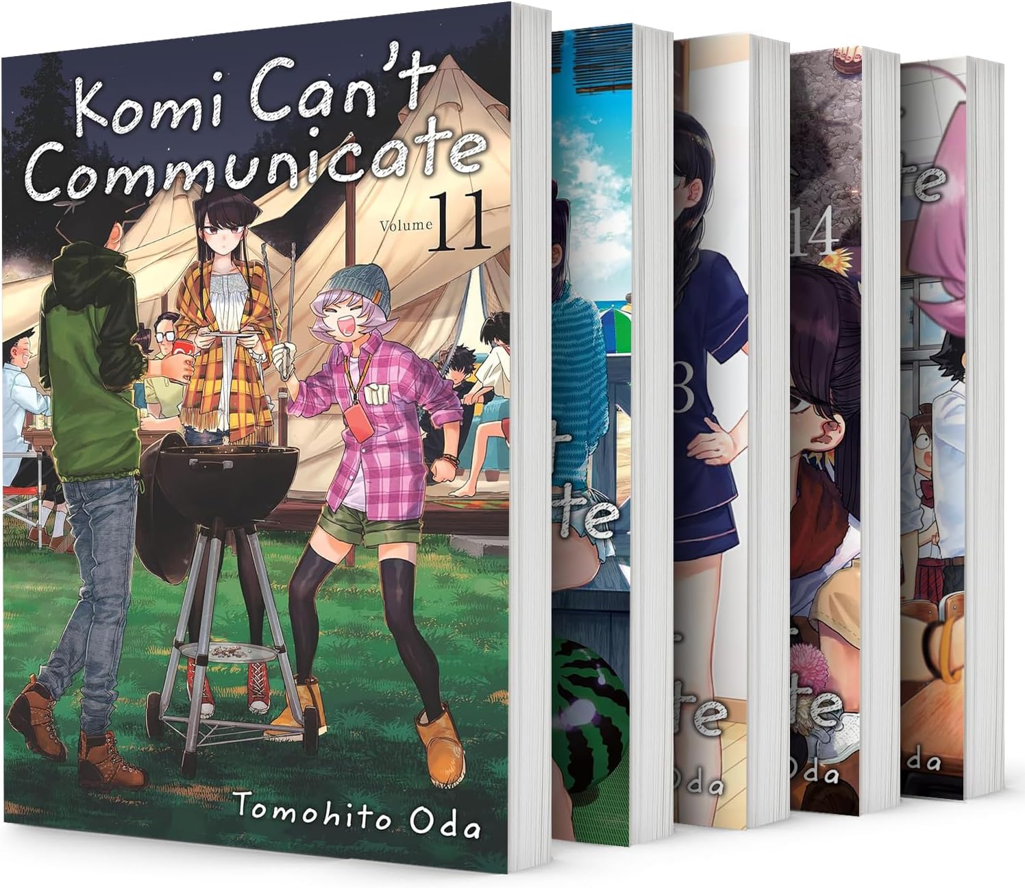 Komi Can’t Communicate, Vol 11-15 by Tomohito Oda