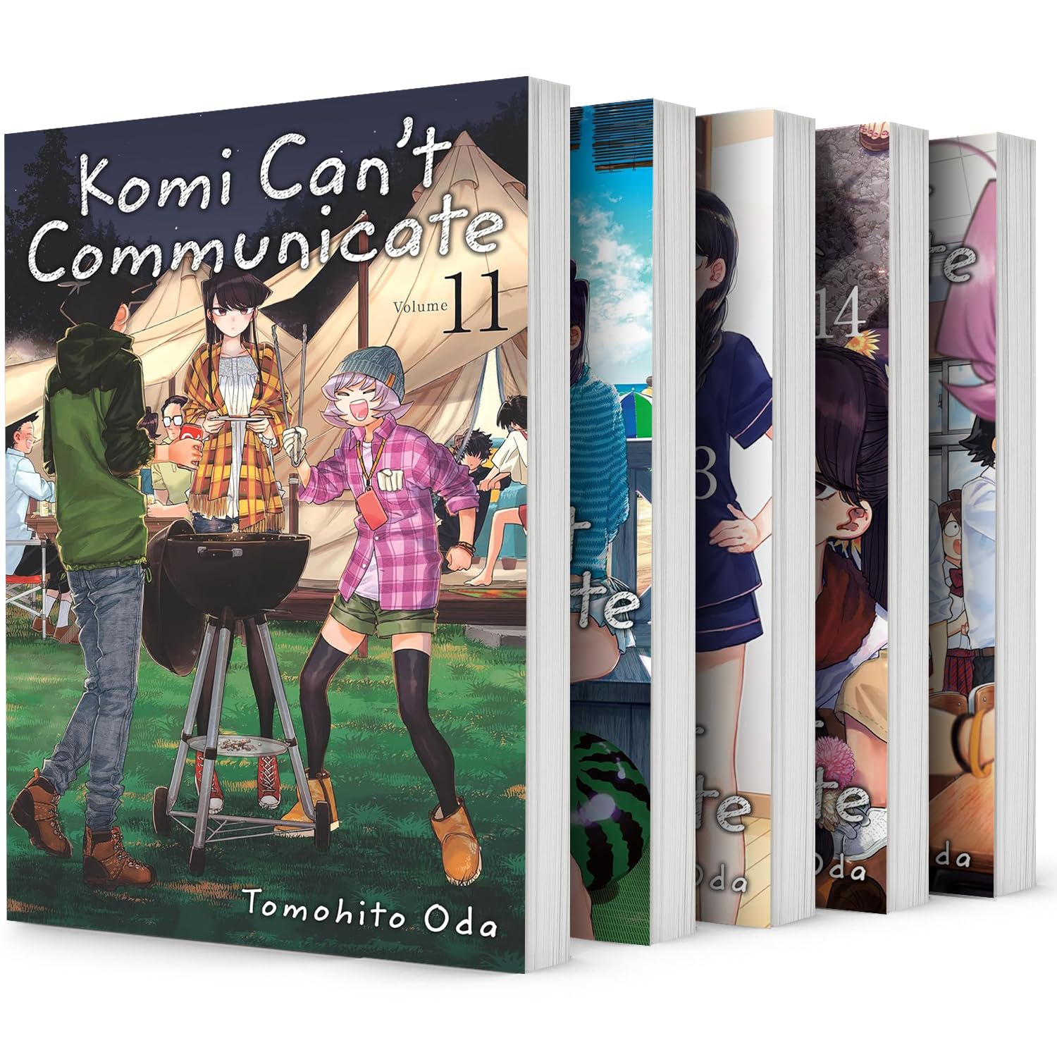 Komi Can’t Communicate, Vol 11-15 by Tomohito Oda