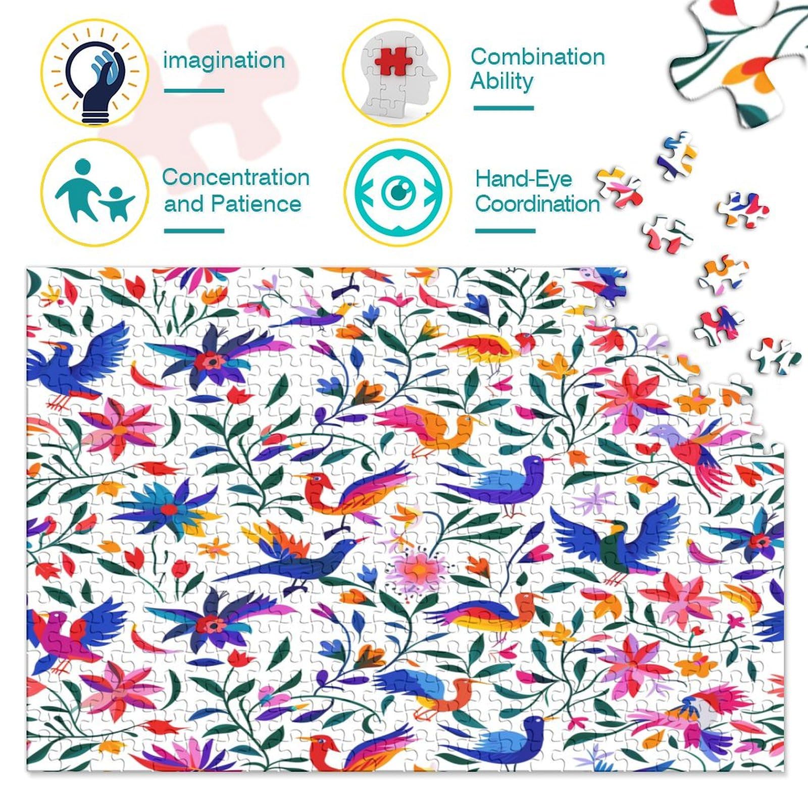 Naturalne zwierzęta Puzzle 1000 sztuk dla dorosłych Puzzle Gra edukacyjna dla dorosłych Wyzwanie Zabawka Wymagające gry logiczne Prezent dla wszystkich kobiet i mężczyzn 1000 sztuk (75 x 50 cm)